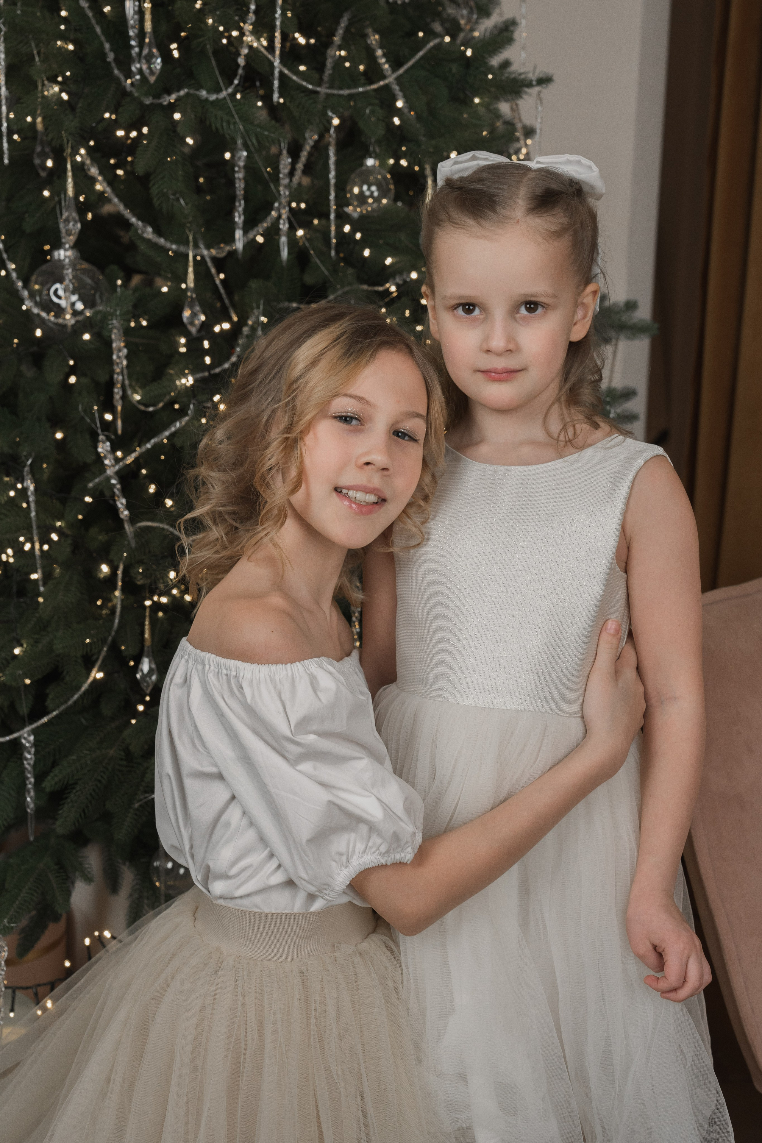 Новогодняя фотосессия большой семьи в студии. Семейный фотограф Екатеринбург Татьяна Девятых