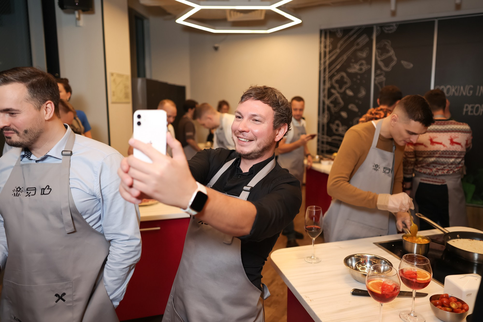 Кулинарный мастер-класс. Репортажный фотограф видеограф в Москве Ольга Плаксина