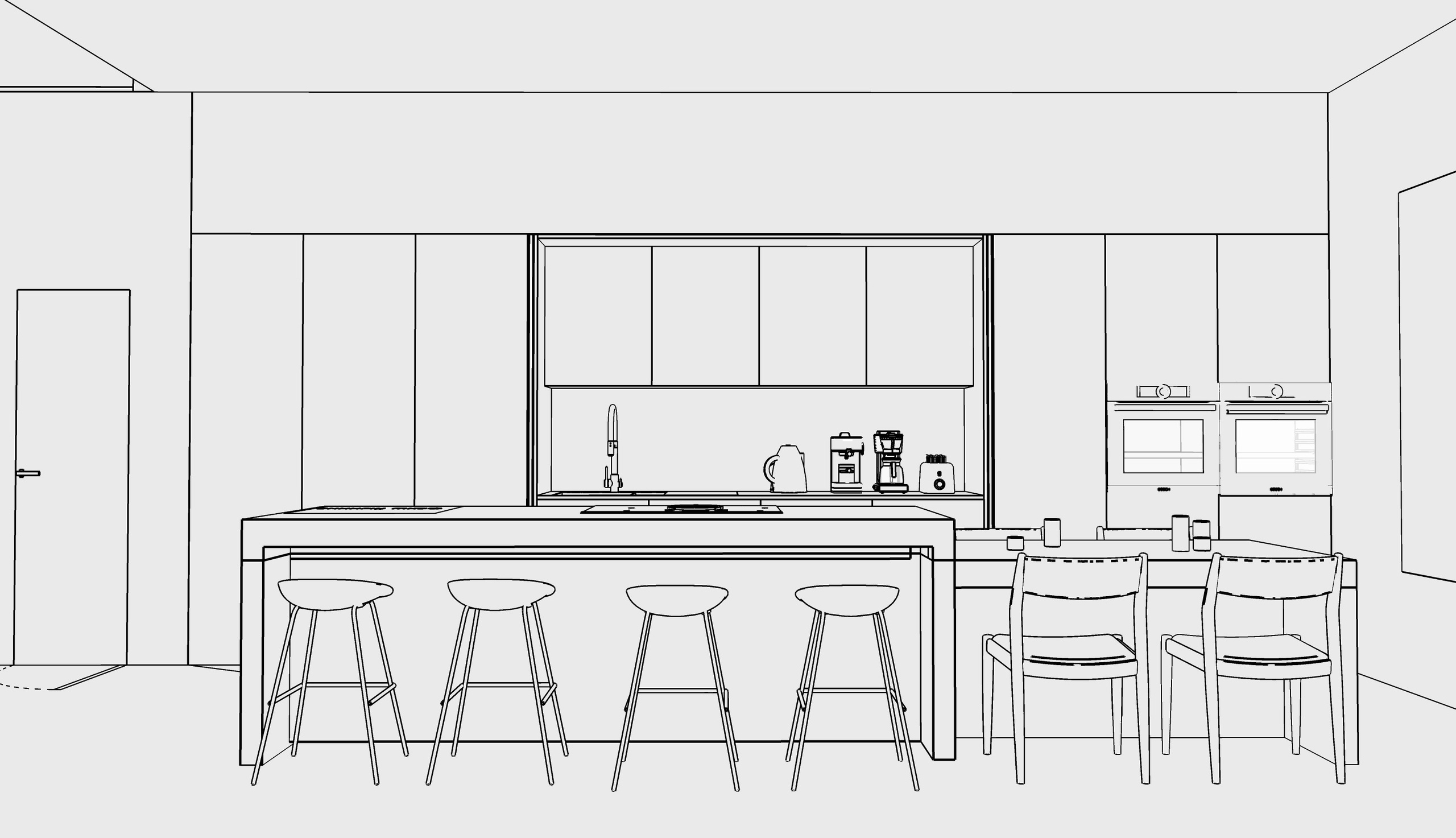 Дубай · Частный дом · 410 м². Дизайн интерьера в Калининграде — студия Dune Design. Архитектурный минимализм для жилых и коммерческих пространств