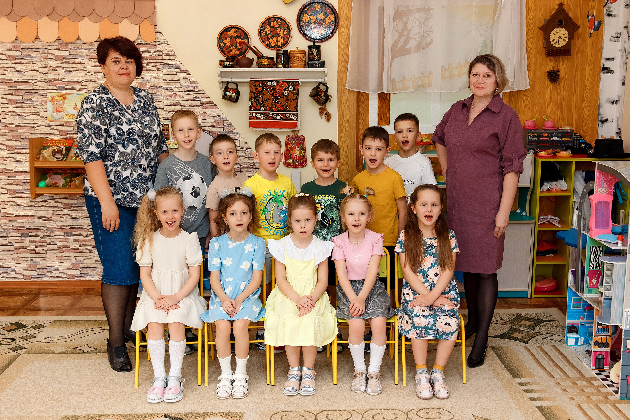 Детский Сад 9 (13 человек). Фотограф Любовь Корниенко, Примоский край