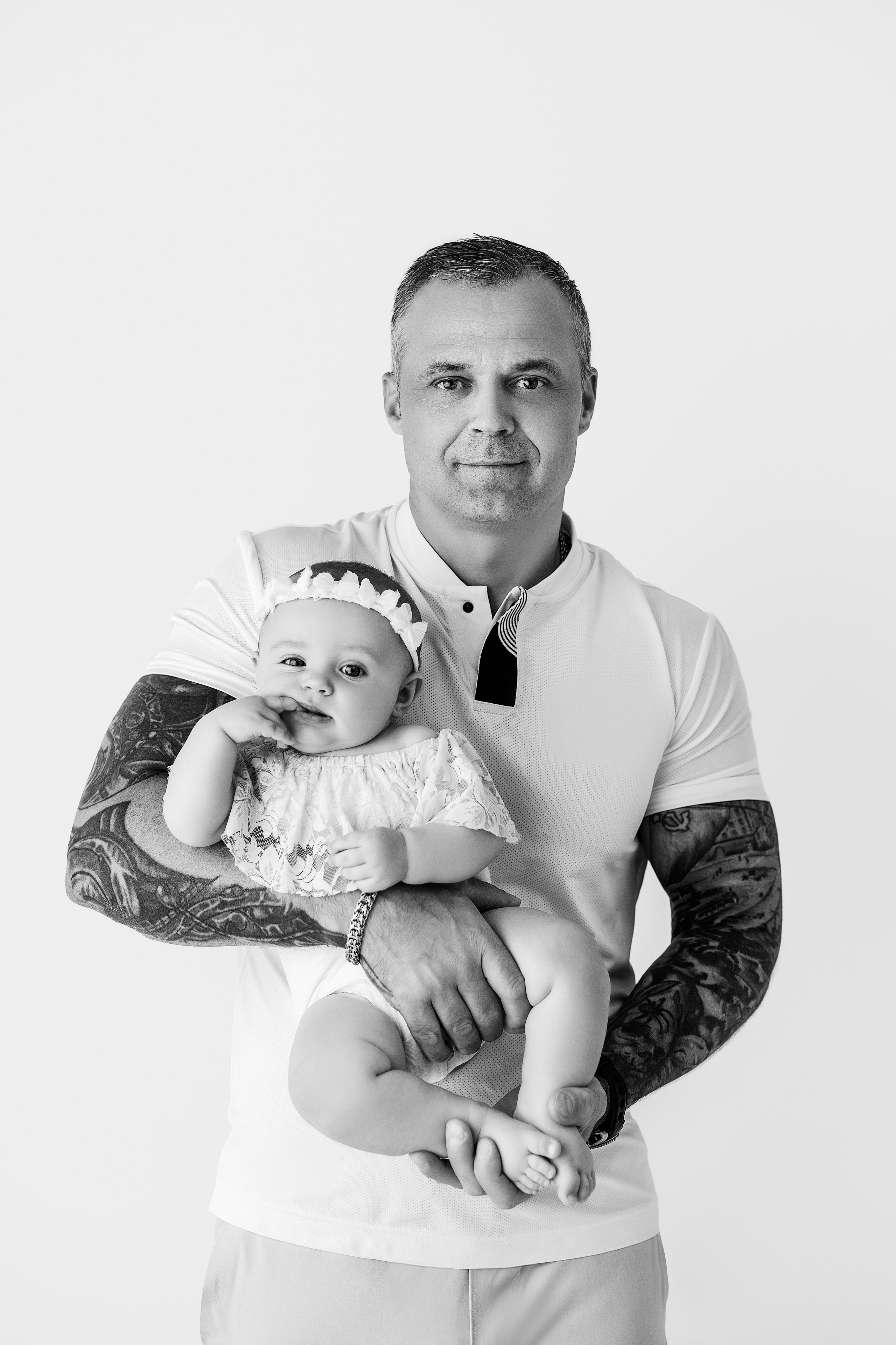 Милена и семья, 5 месяцев. Фотограф новорожденных в Нижнем Новгороде Надежда Кадылкина