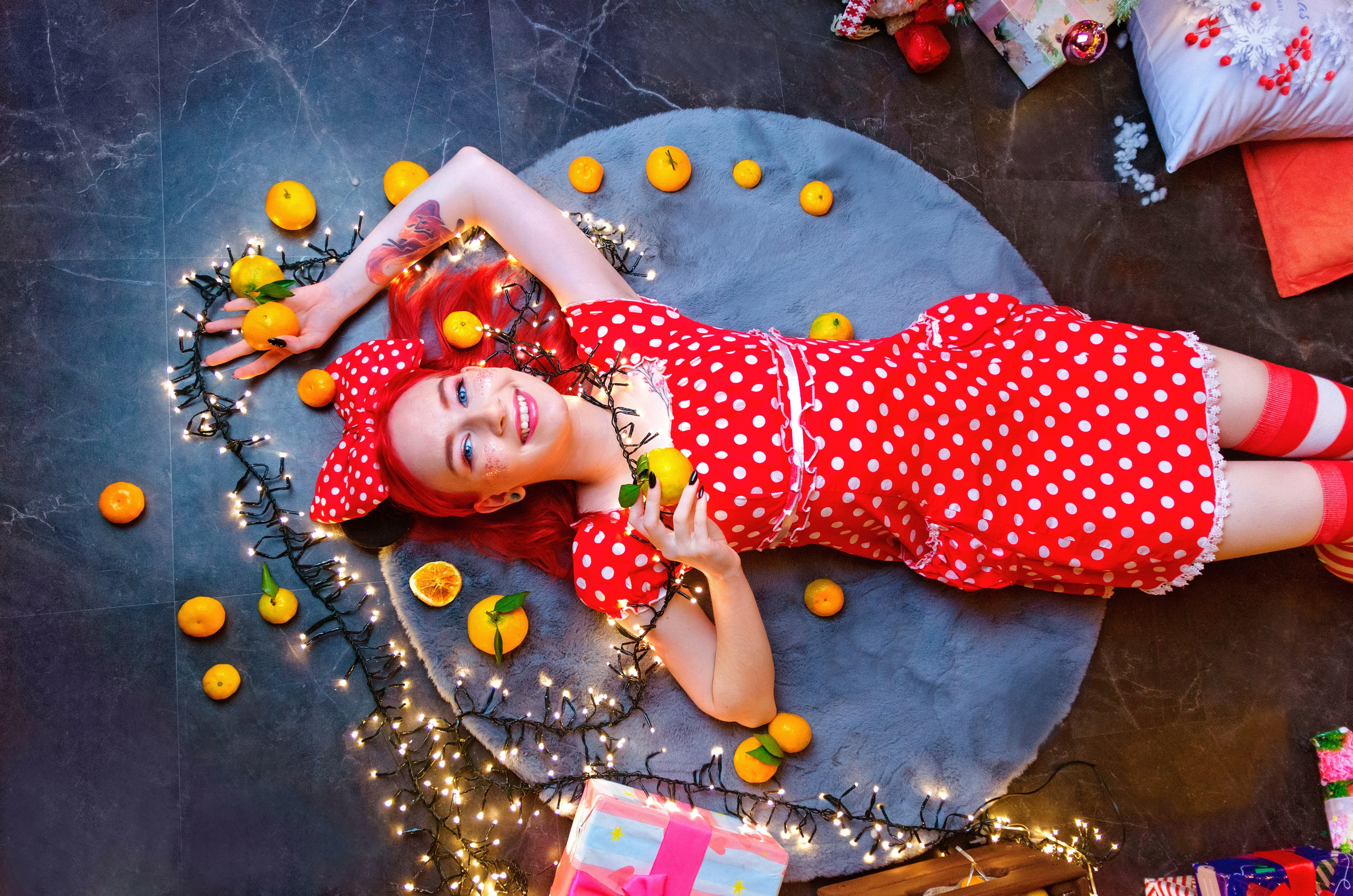 Новогодние яркие фотосессии. Фотографы для фотосессий в Новосибирске