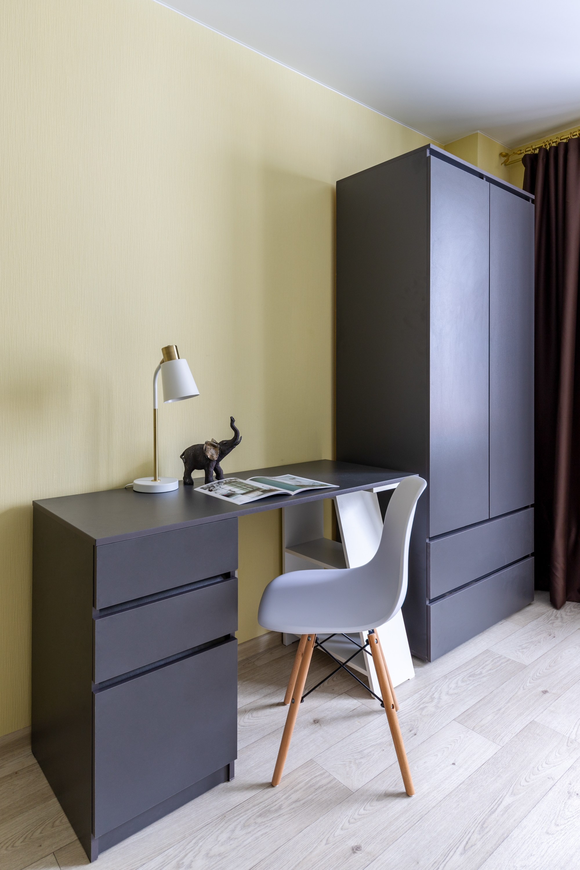 1к квартира Мурино. Интерьерный декоратор Юлия Мечёва