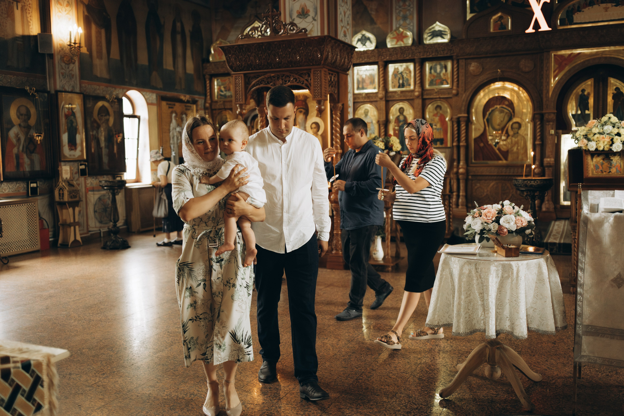 Крещение Алексея. Фотограф женского портрета и семейных историй в жанре life в Нижнем Новгороде Елена Матросова