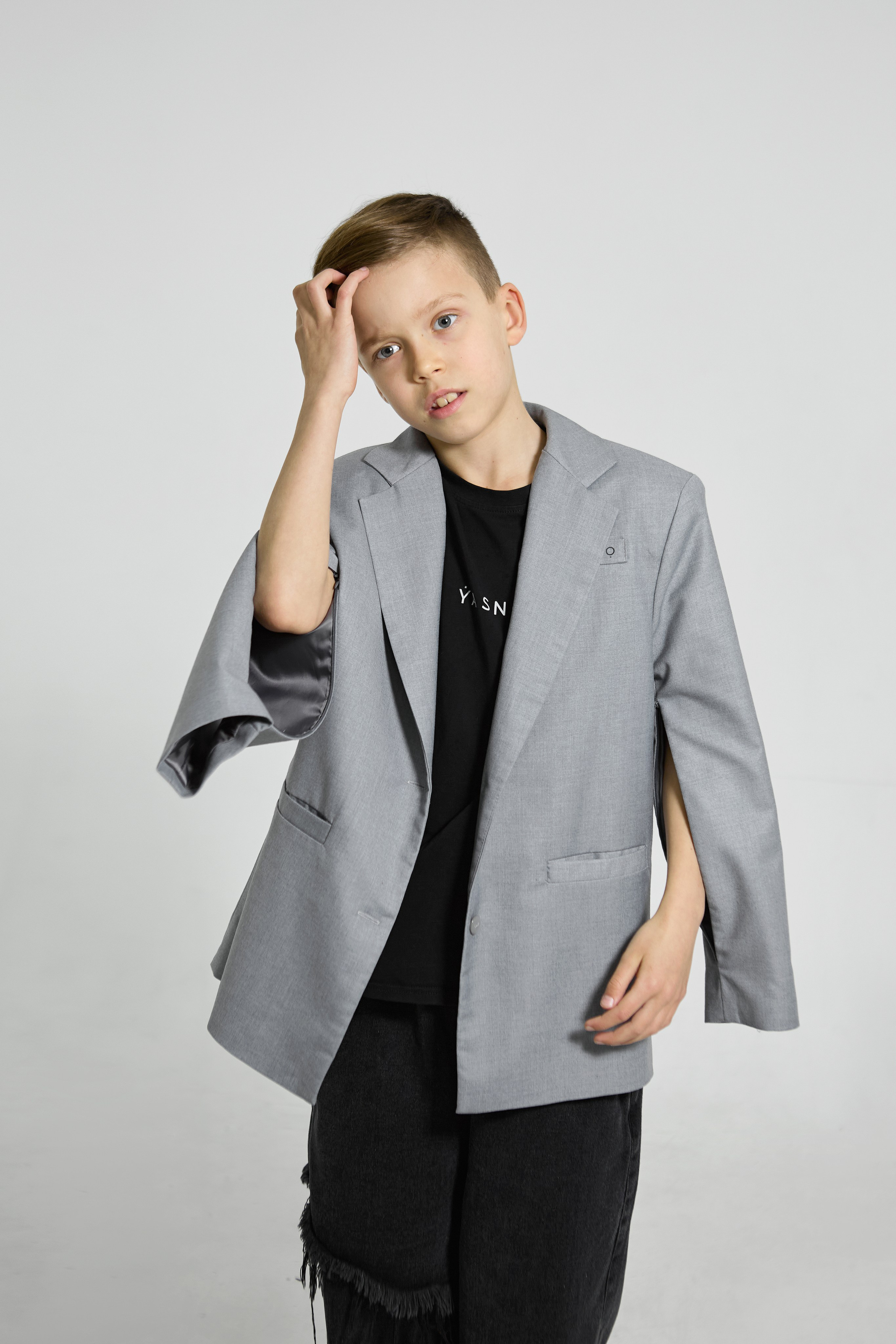 Степан, 9 лет, 138 см. Efimova Model Agency