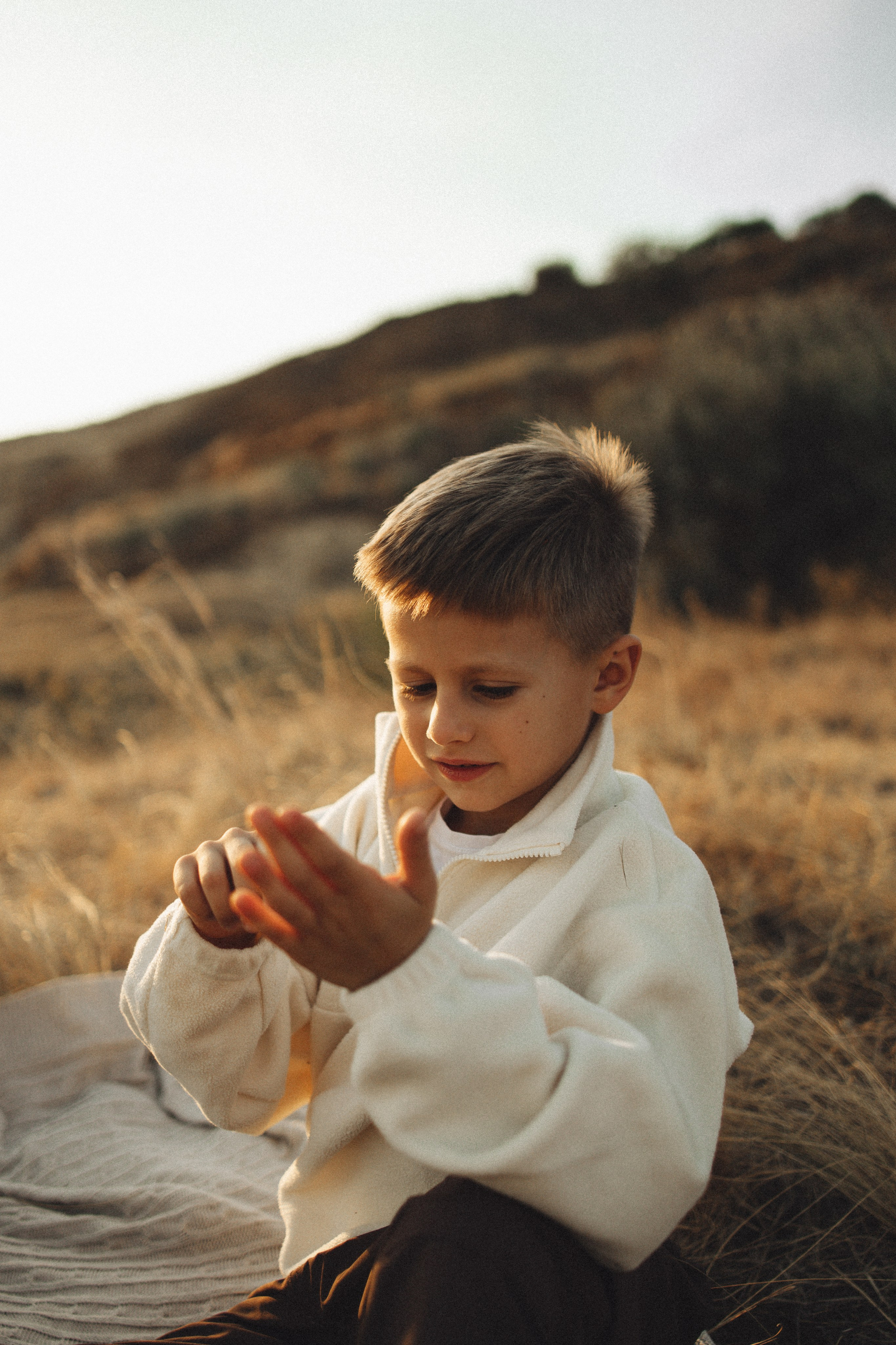 Семейная история, закат в Мержаново. Семейный и детский фотограф, таганрог, ростов-на-дону