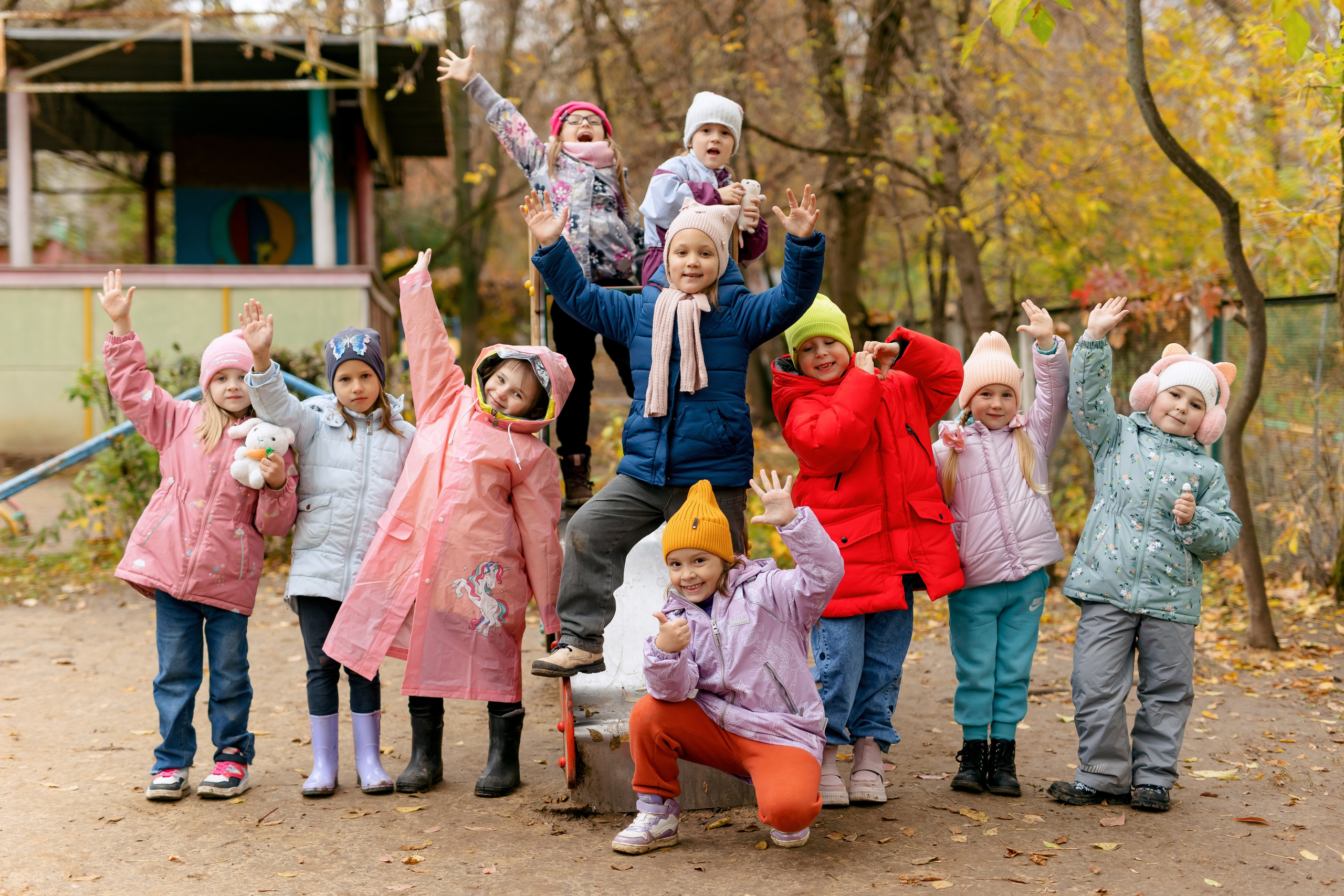 Осень в садике. Свадебный и семейный фотограф в Туле и области Маша Костина