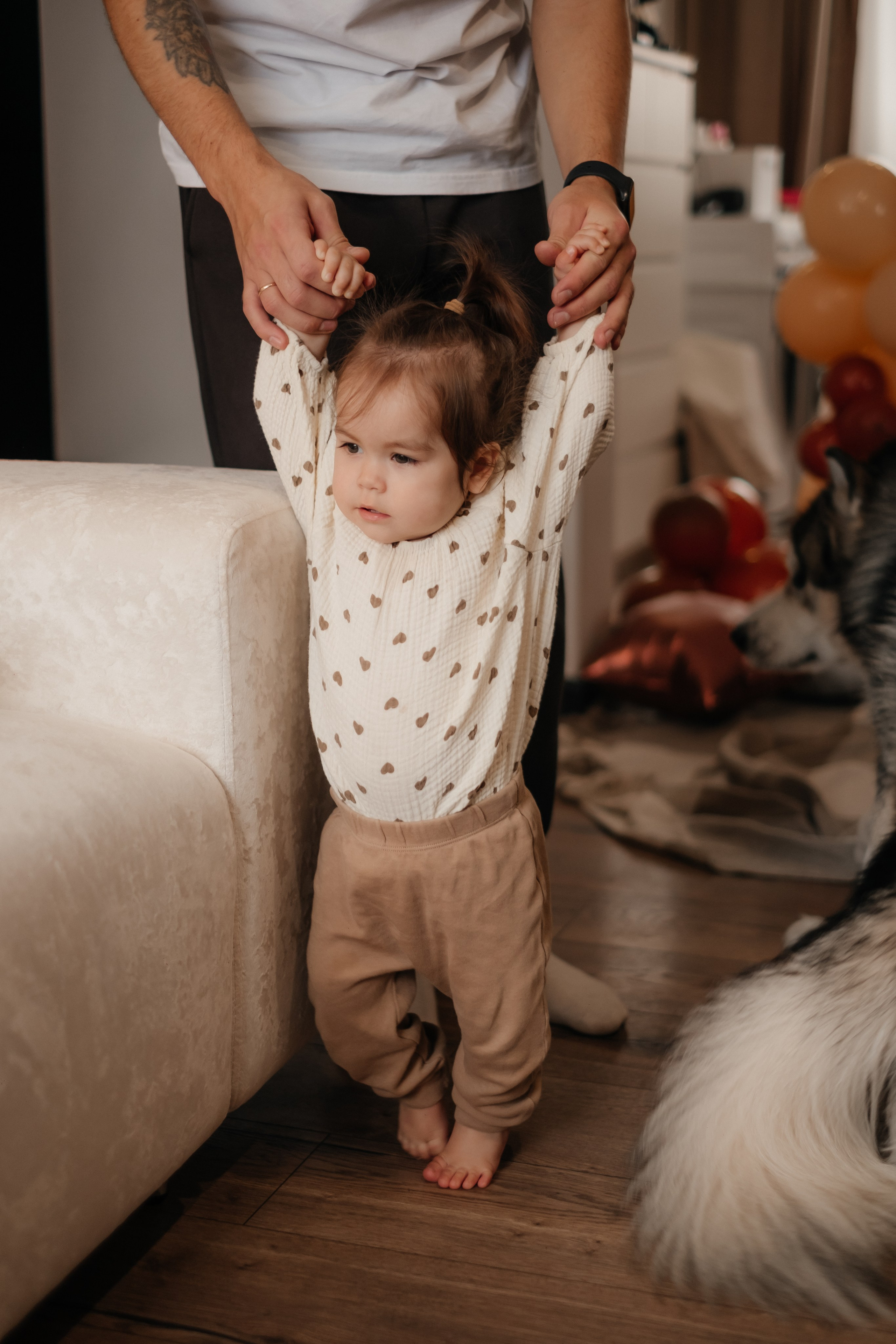 Катя, Саша и Еся | домашняя съемка. Фотограф в Новосибирске Диана Ильиных