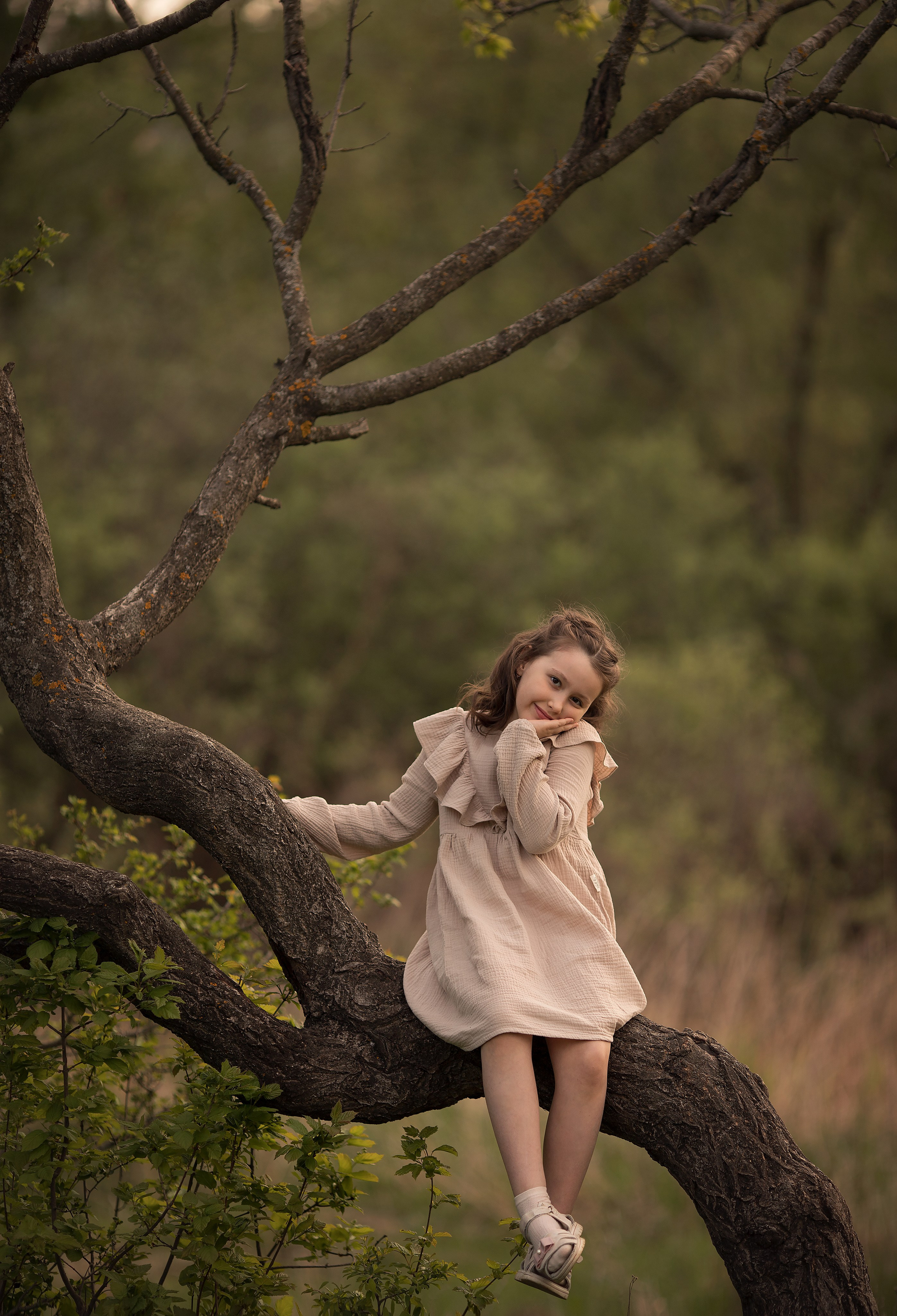 Весенний вечер. Семейный и детский фотограф в Саратове Полина Коткина