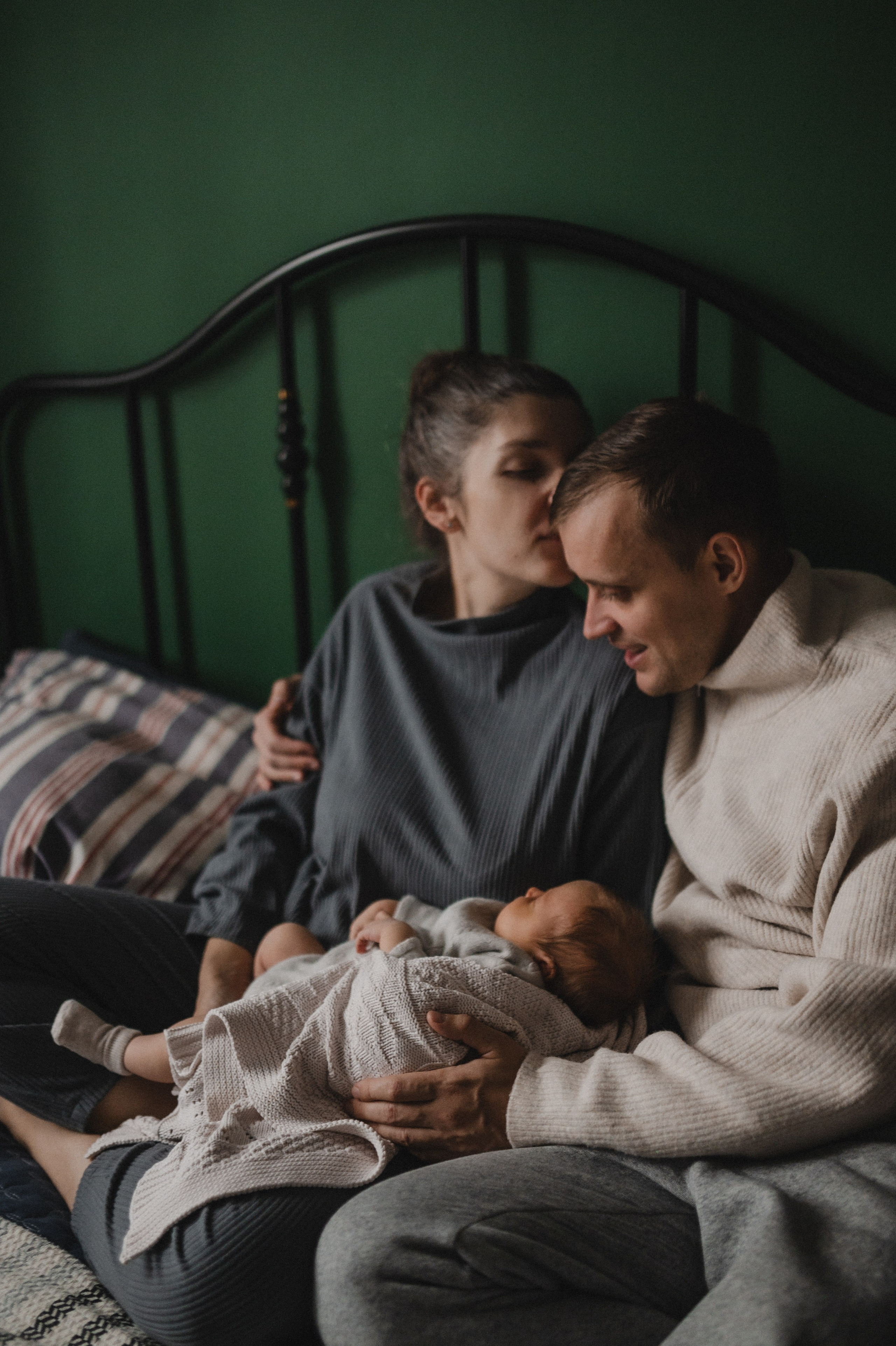 Дима, Нелли, Марк, Нина и Кира дома. Семейный и свадебный lifestyle-фотограф в Москве Мария Петрова