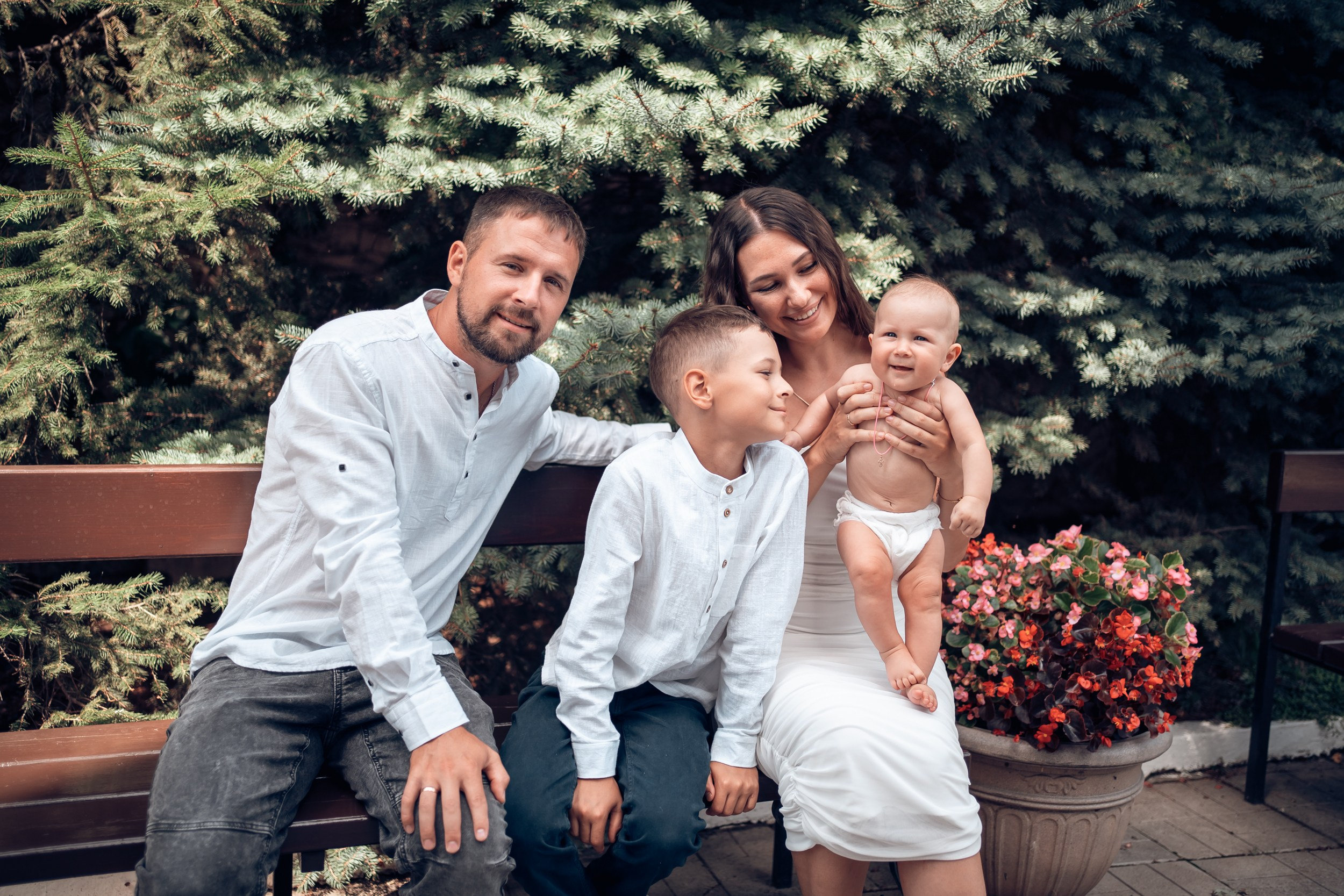 Крещение в храме Прп.Сергия Радонежского с. Орлиное. Церковный фотограф Севастополь