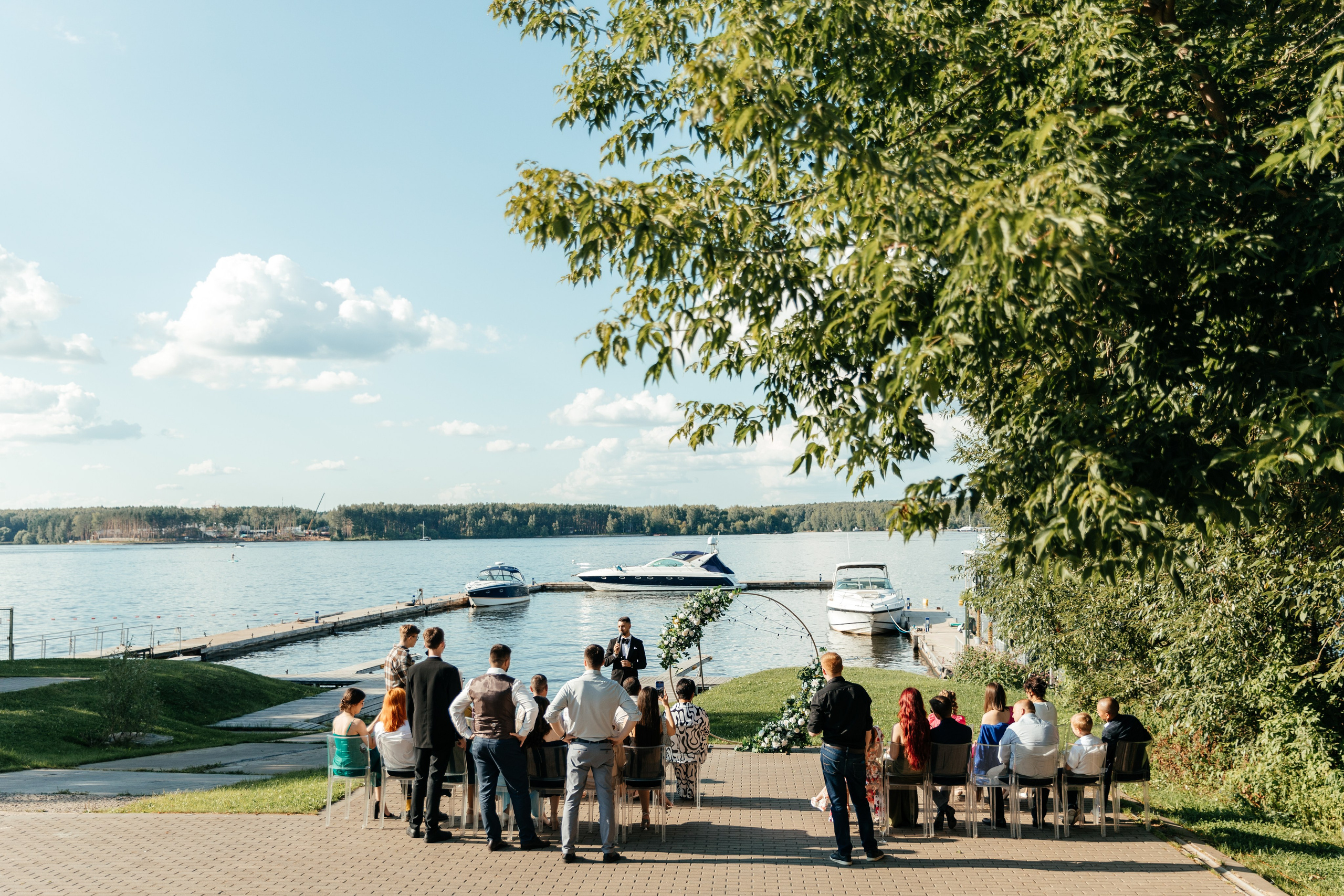 Настя и Витя | Rodina Yaht Club. Свадебный фотограф Ангелина Зотова | Обнинск, Москва, Калуга