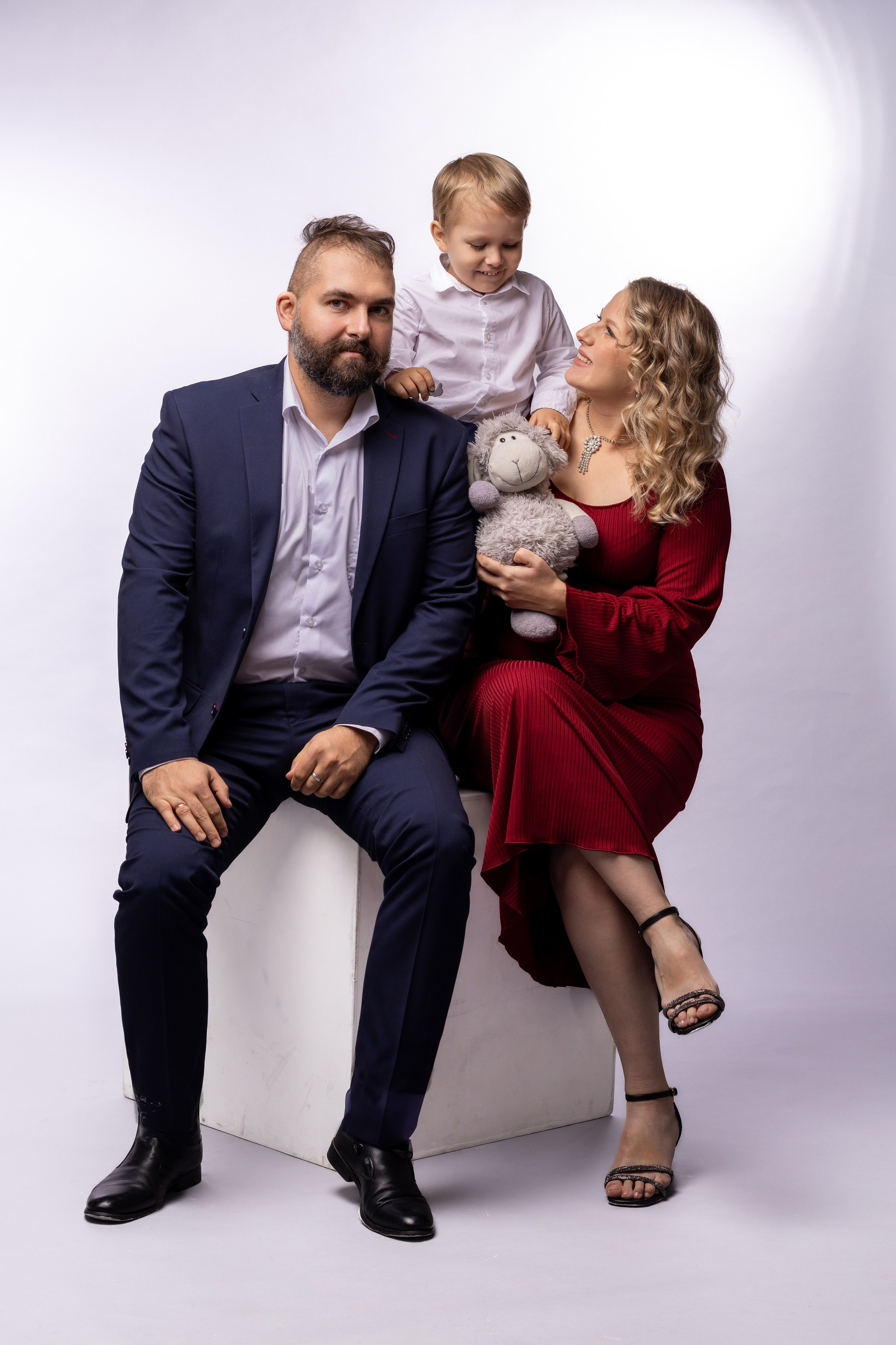 Семейная в студии. Семейный фотограф в Дзержинске Наталья Лаэтина