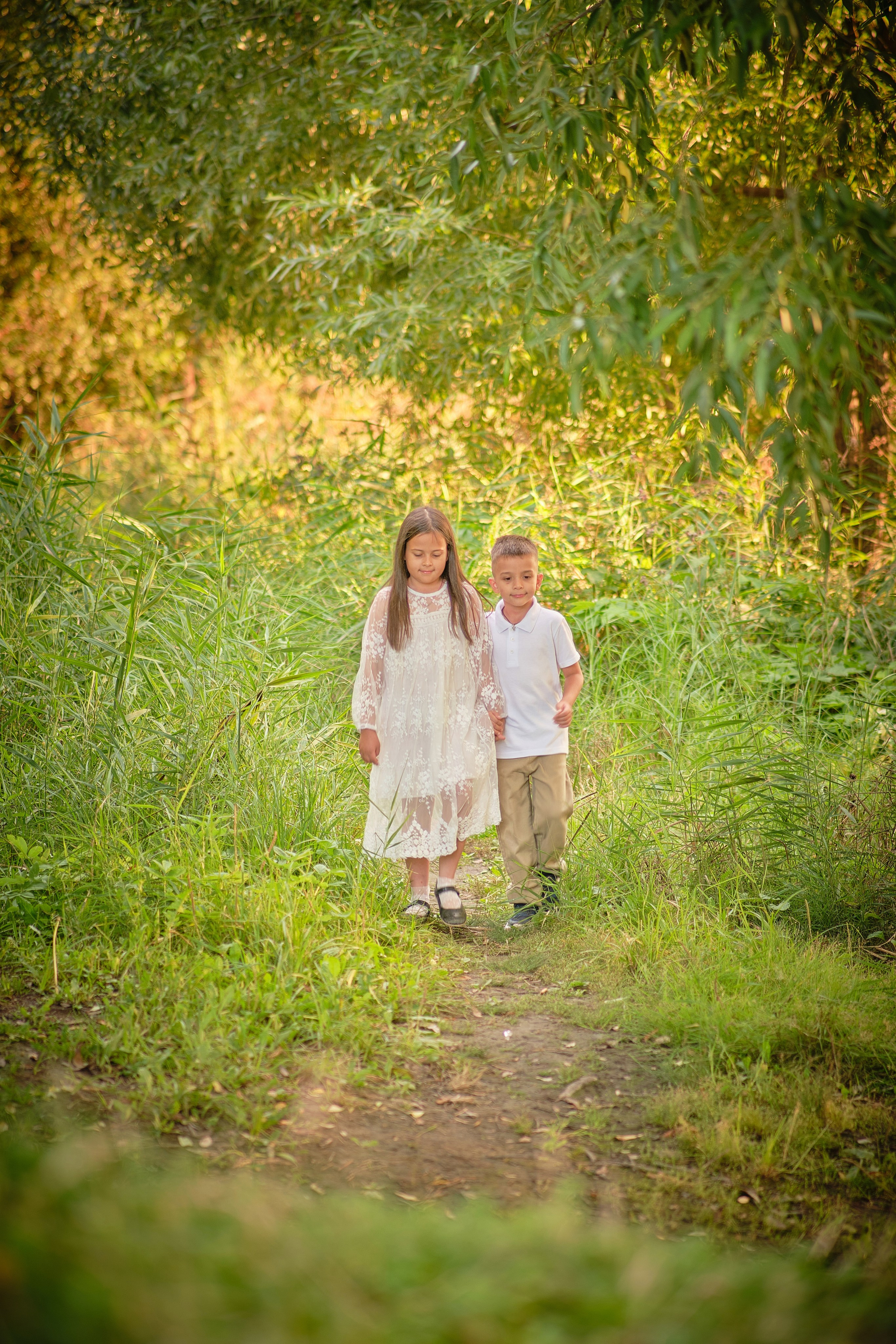 Ксения, Олег, Давид и Маруся