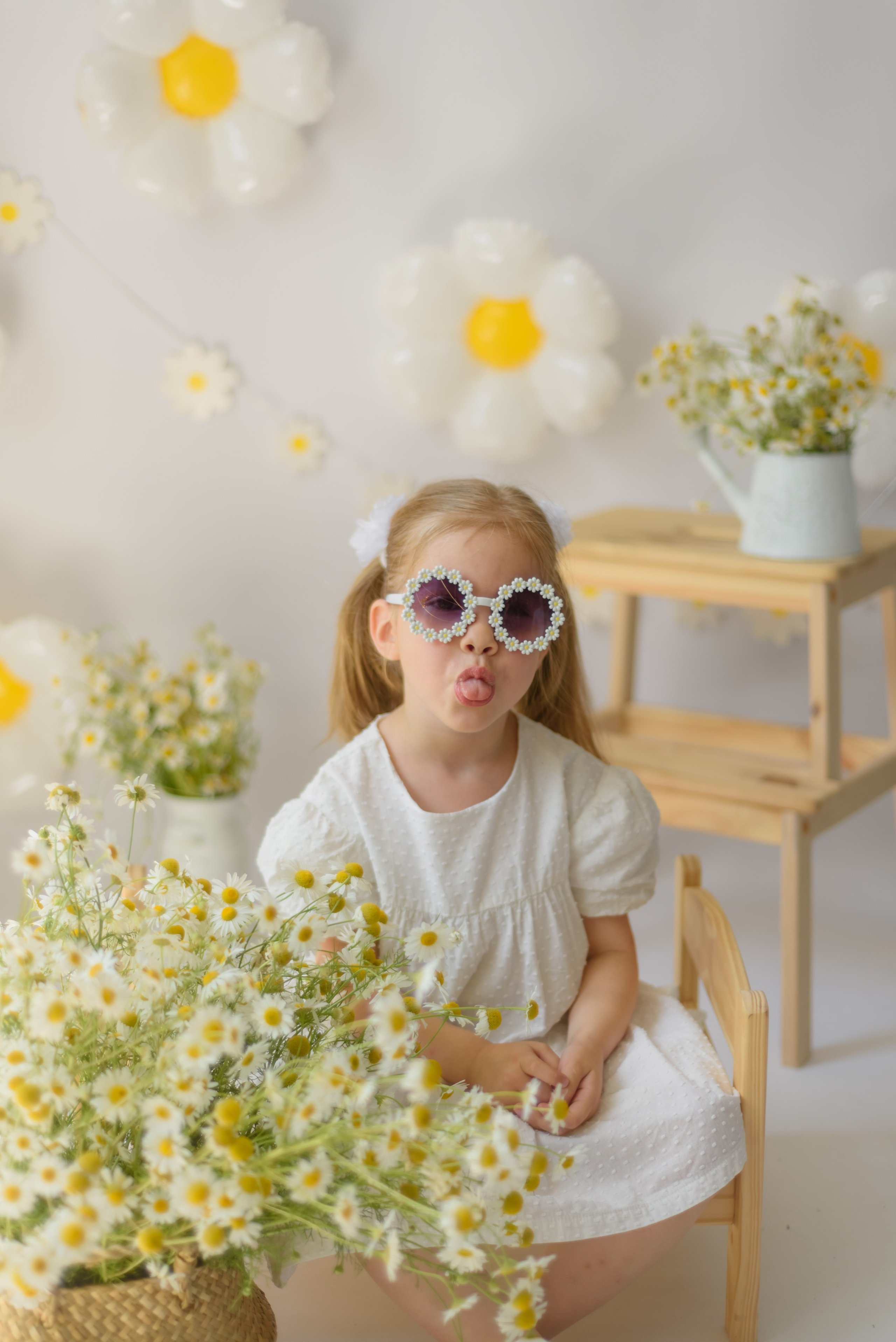 Фотопроект «Ромашки» Полина. Детский Фотограф |Фотограф на годик в Брянске Ирина Романова