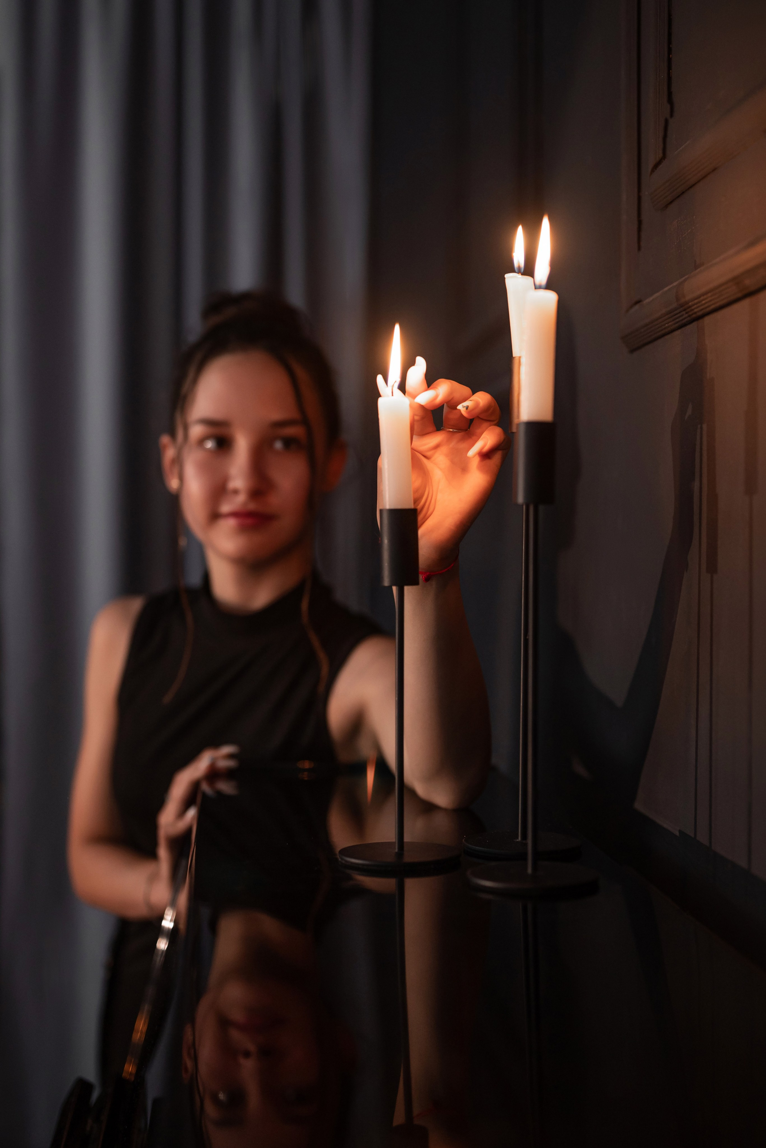 Фотопроект *Свечи и пианино*. Фотограф в городе Салават