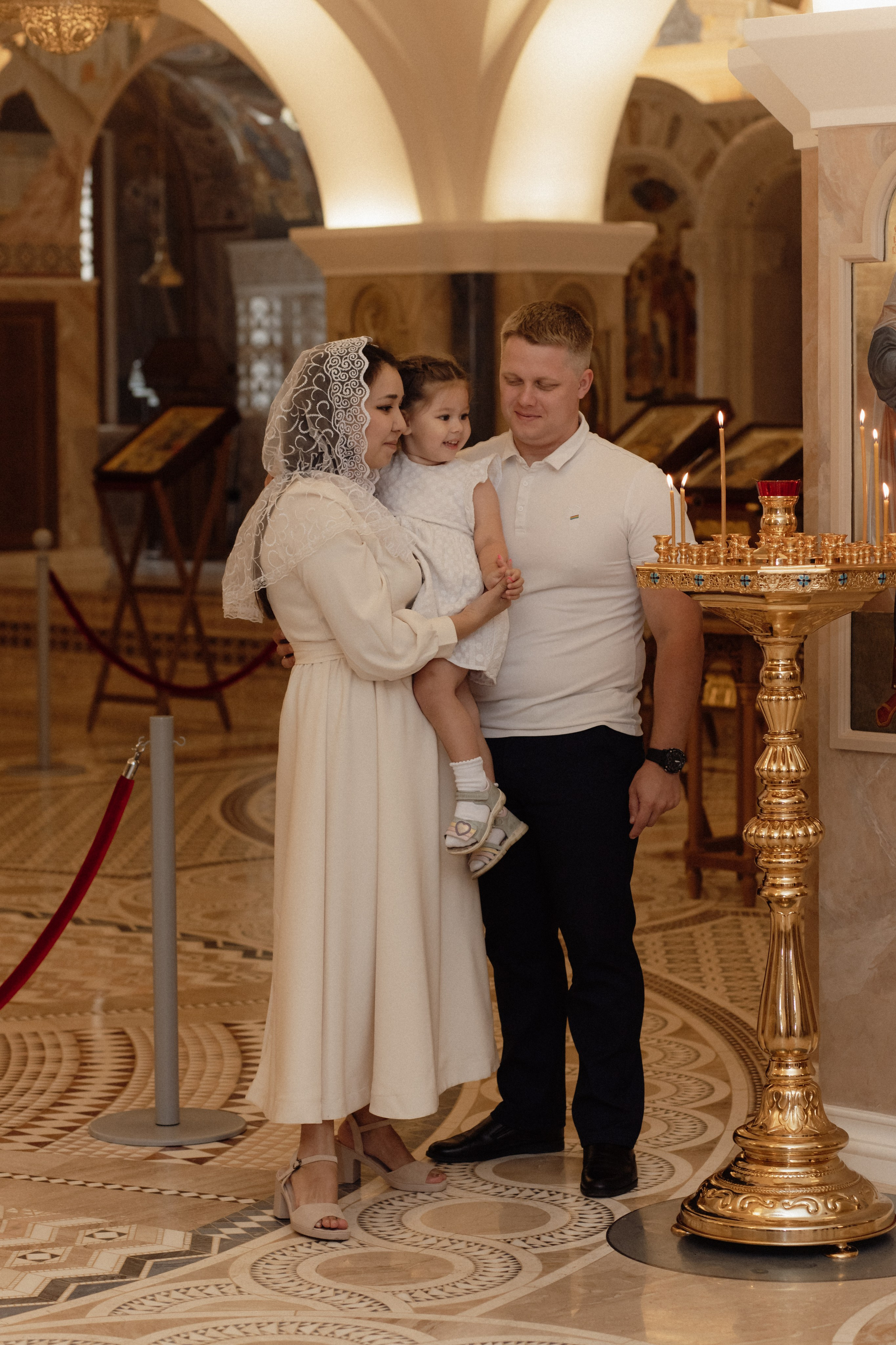 Крещение Киры. Семейный и свадебный фотограф в Челябинске Мария Леонтьева