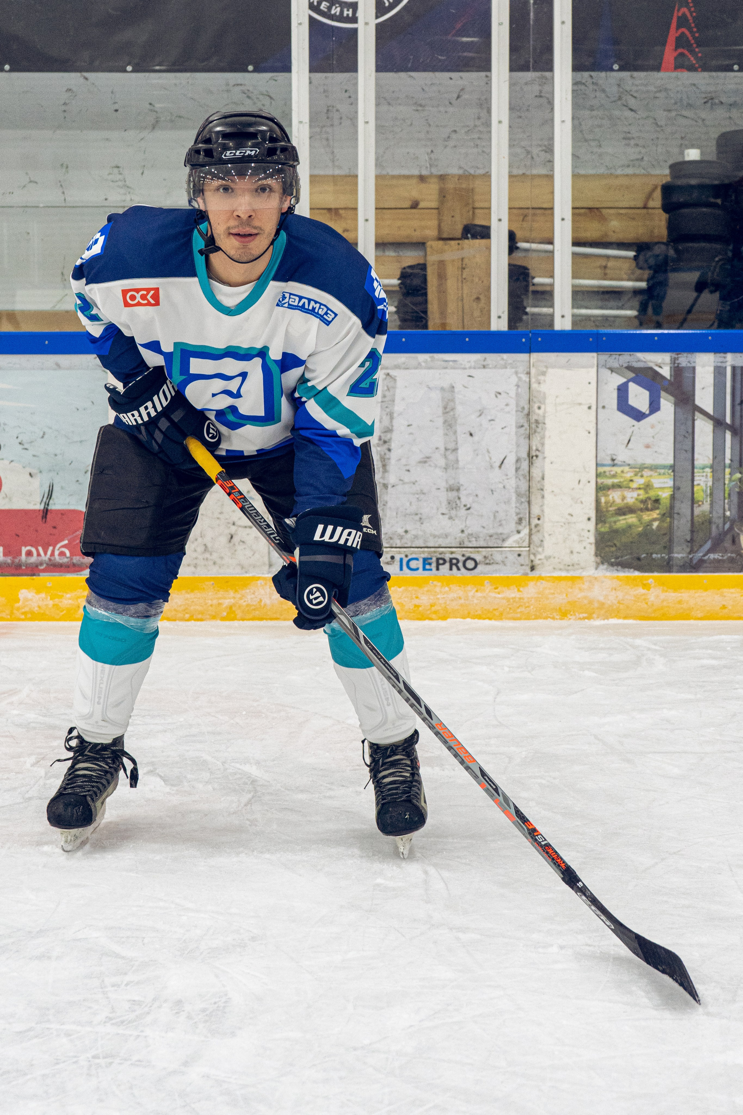 Тренировка по хоккею «ЦМКБ «Алмаз»