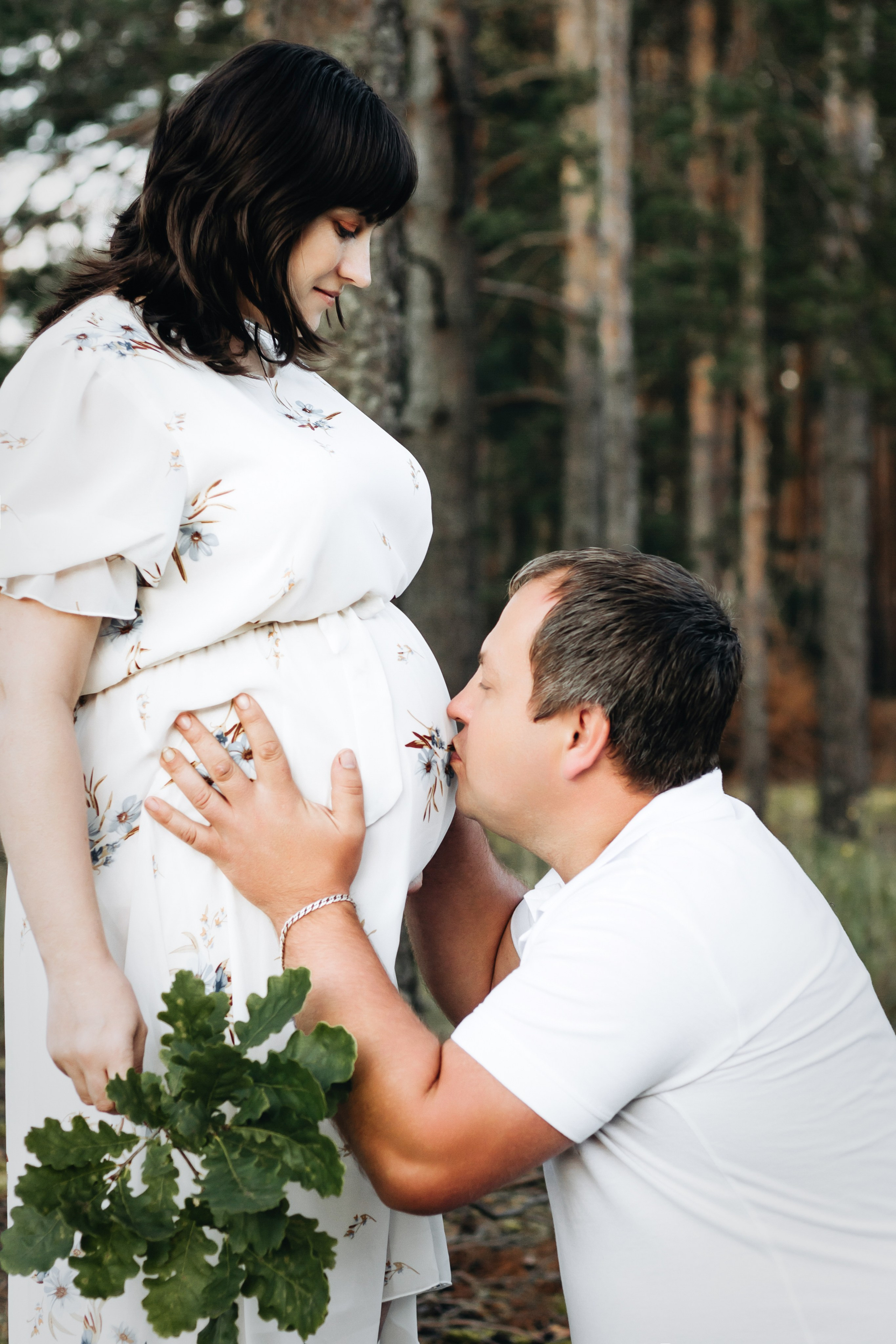 Беременность «В ожидании чуда». Ваш фотограф Анна, фотосалон «В Кадре» Велиж