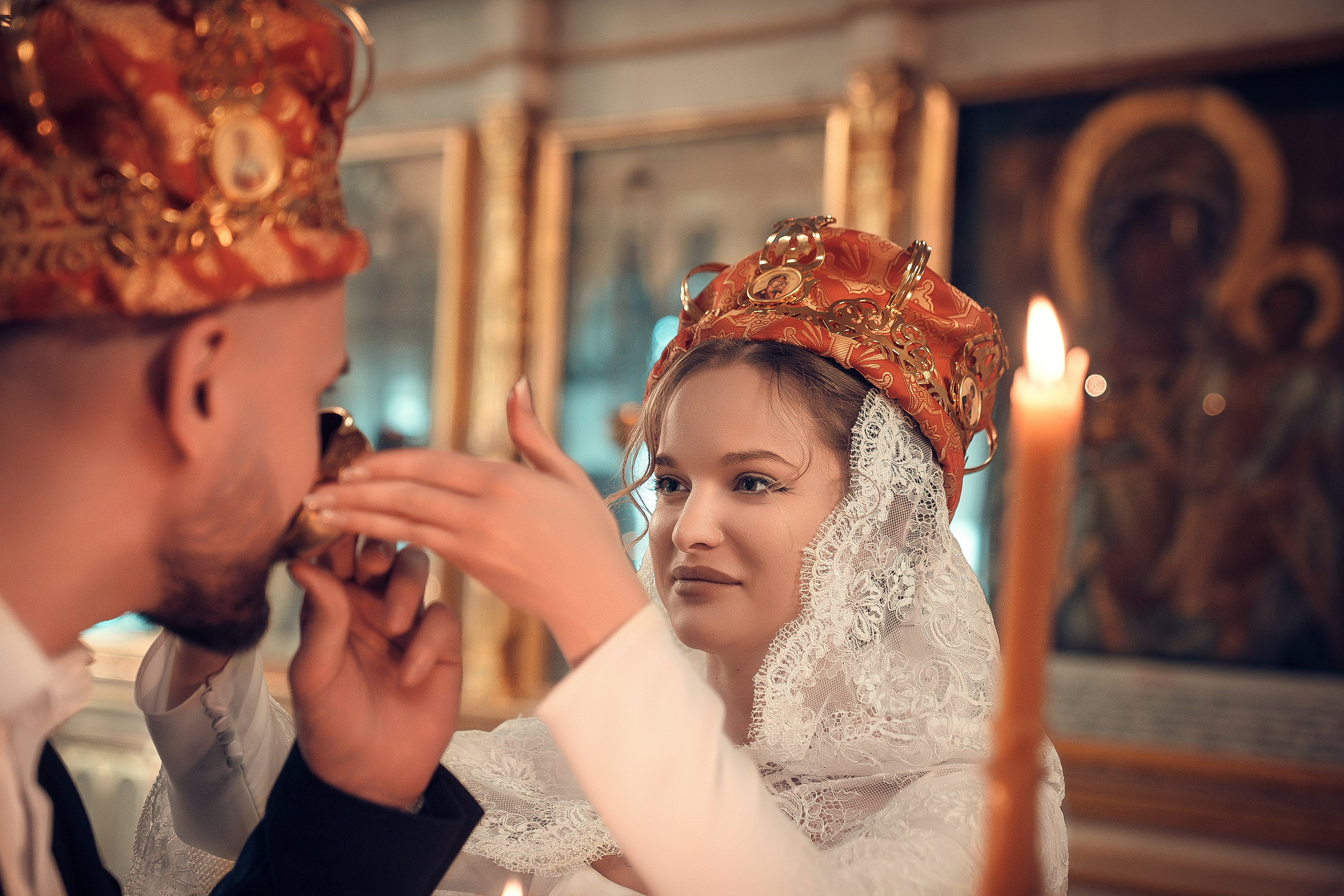 Таинство Венчания. Фотограф Елена Лунева