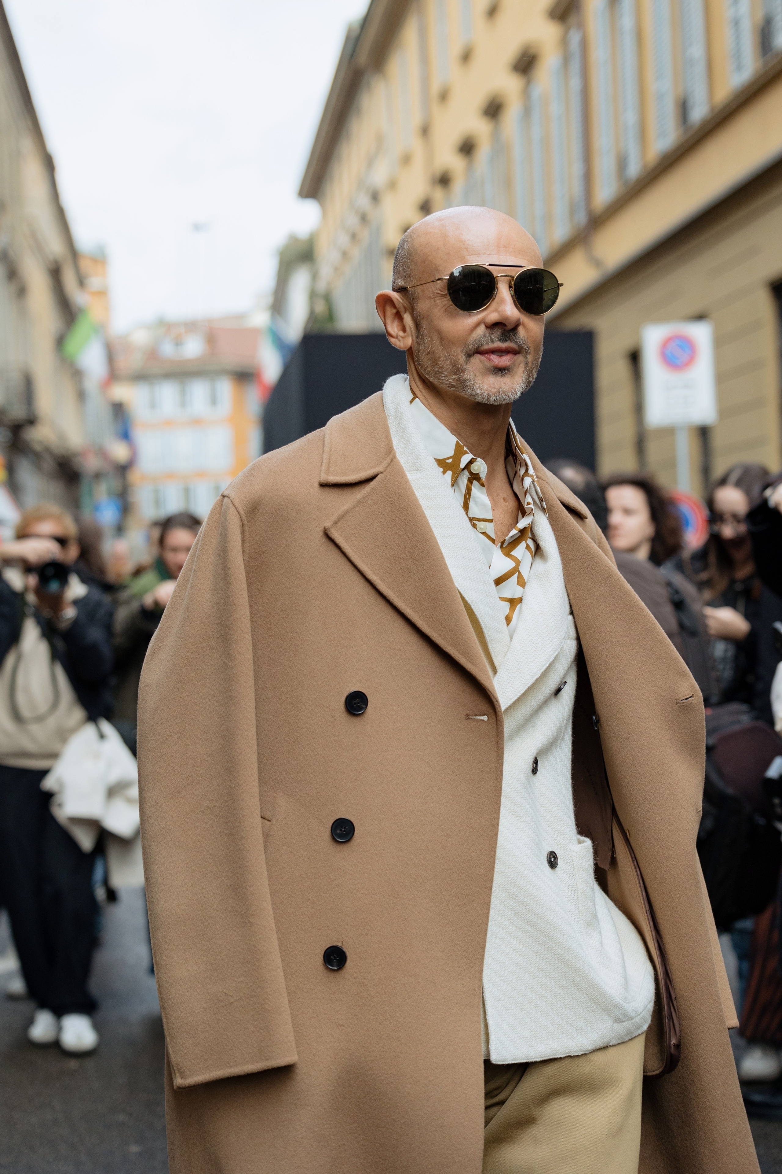 ARMANI MFW FALL/WINTER 24/25. Photographer in Milan Ivan Goncharov