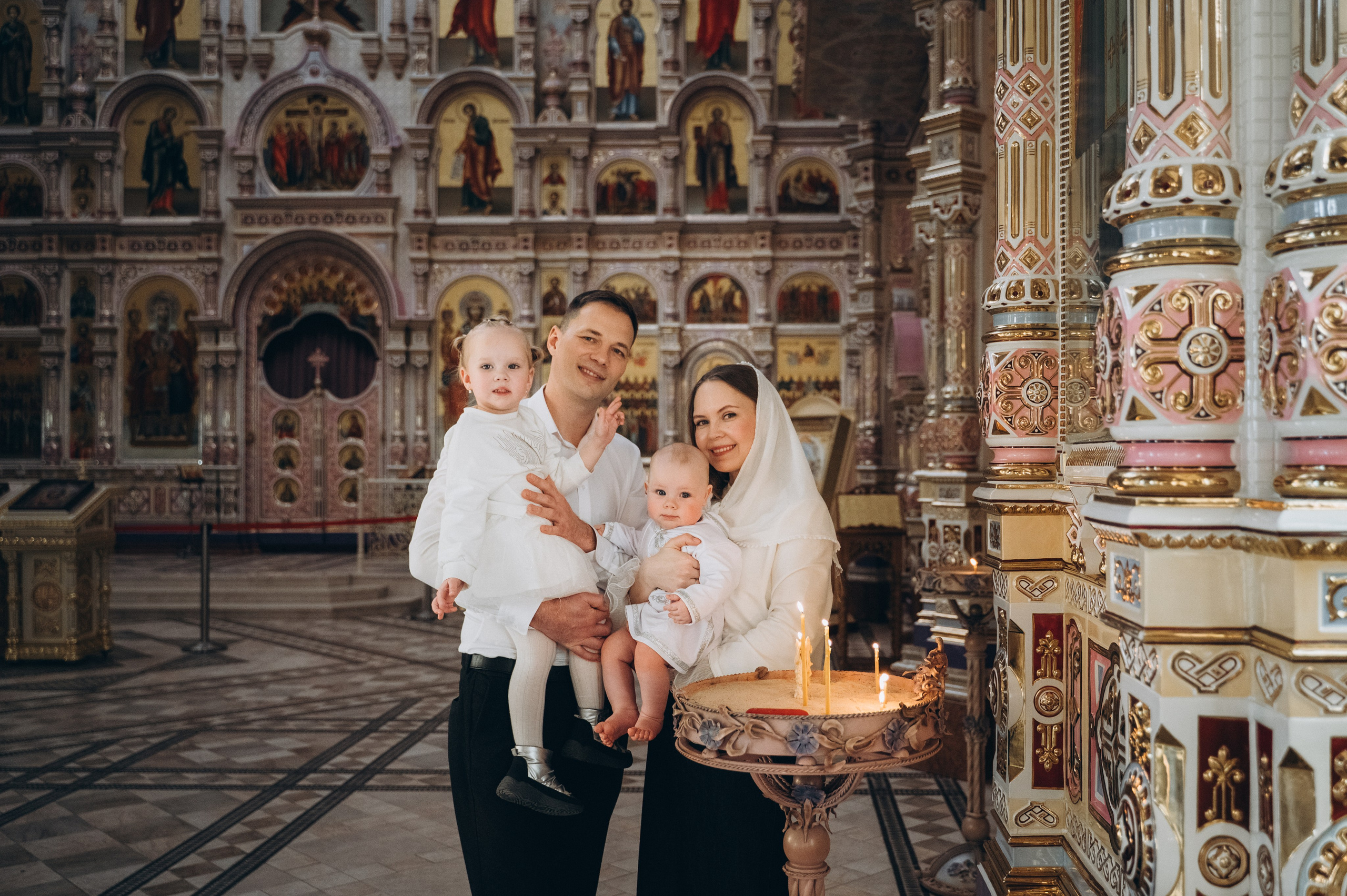 Крещение Фёдора (Храм Всех Святых) криптовый. Семейный фотограф в Минске Дарья Дреко