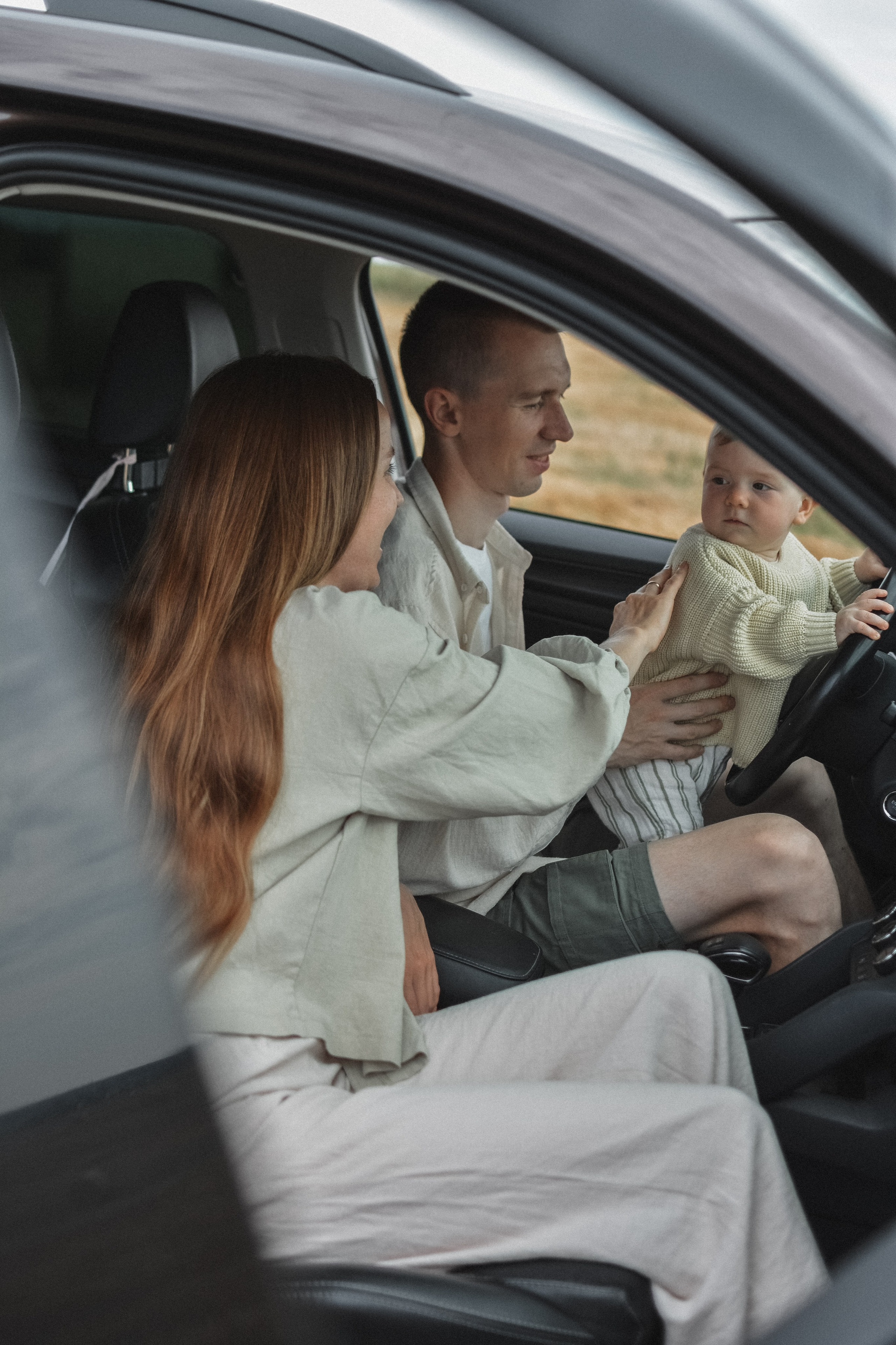 Семейная серия в поле. Alenasokolowa.ru