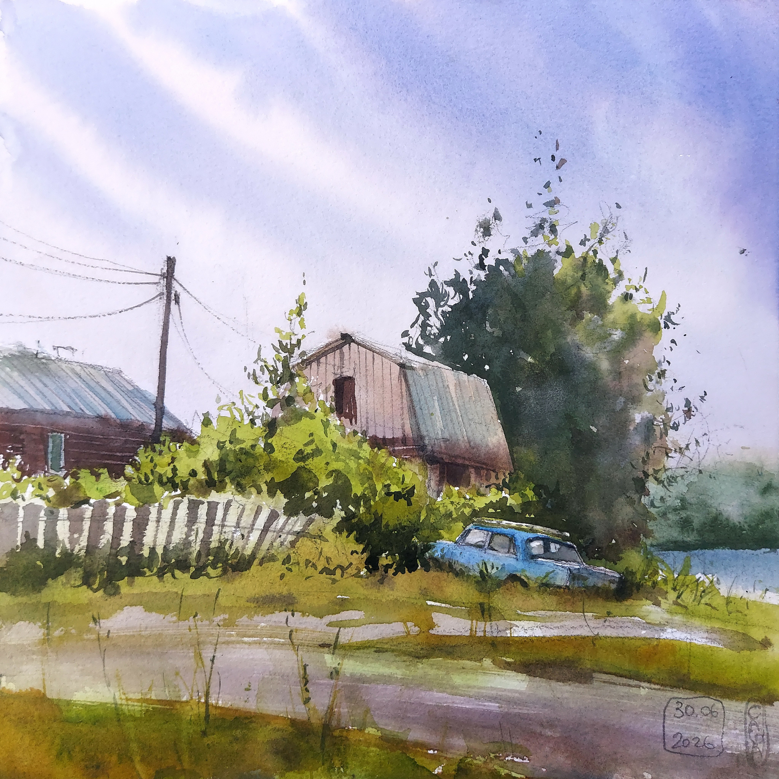 Teguldet | Moskvich 412 | June 2026 | 26 x 26 cm