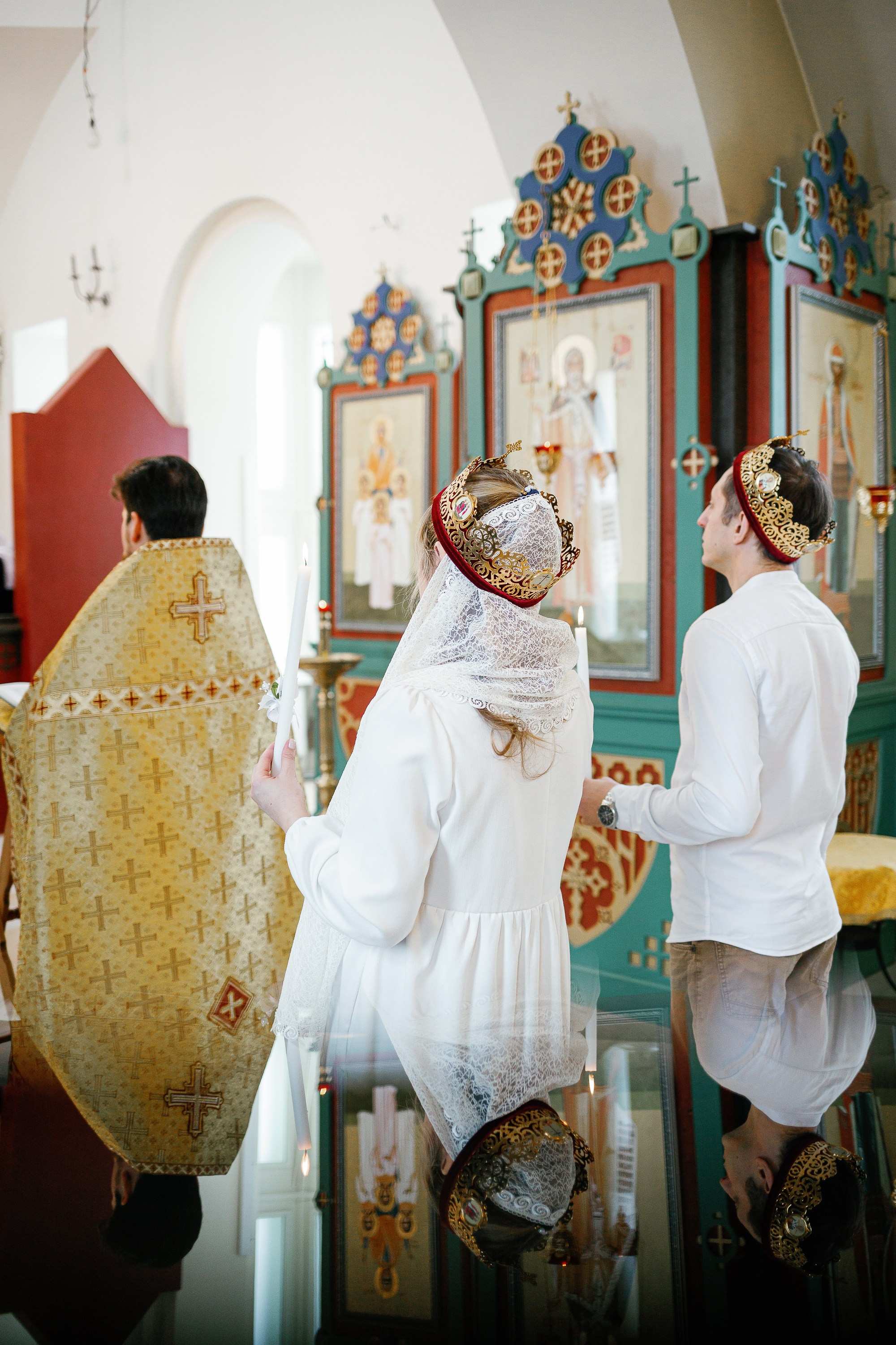 Венчание семейной пары