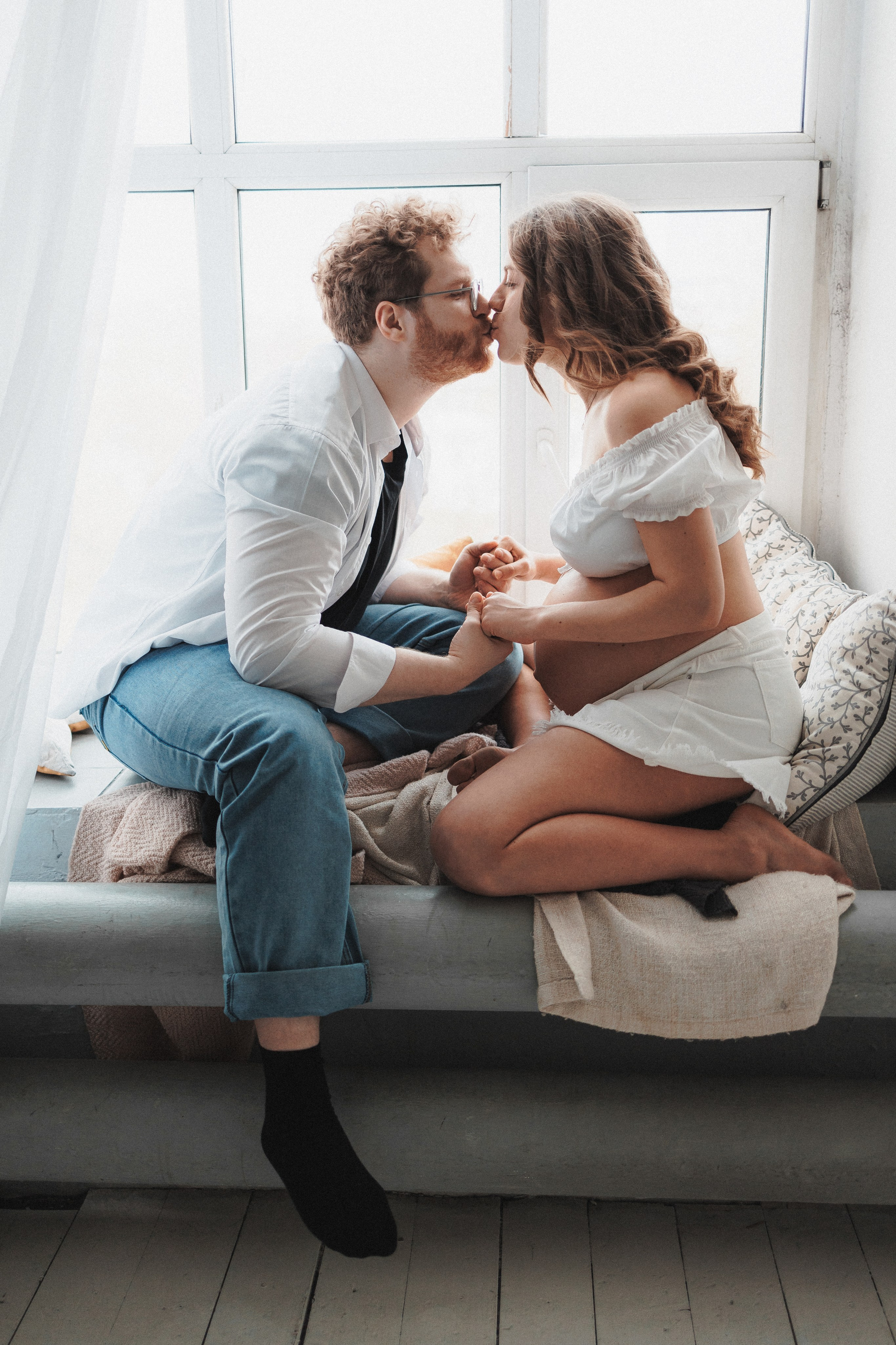 Любовь — это когда ты под сердцем носишь его ребенка. Фотограф Москва Светлана Кирюшина