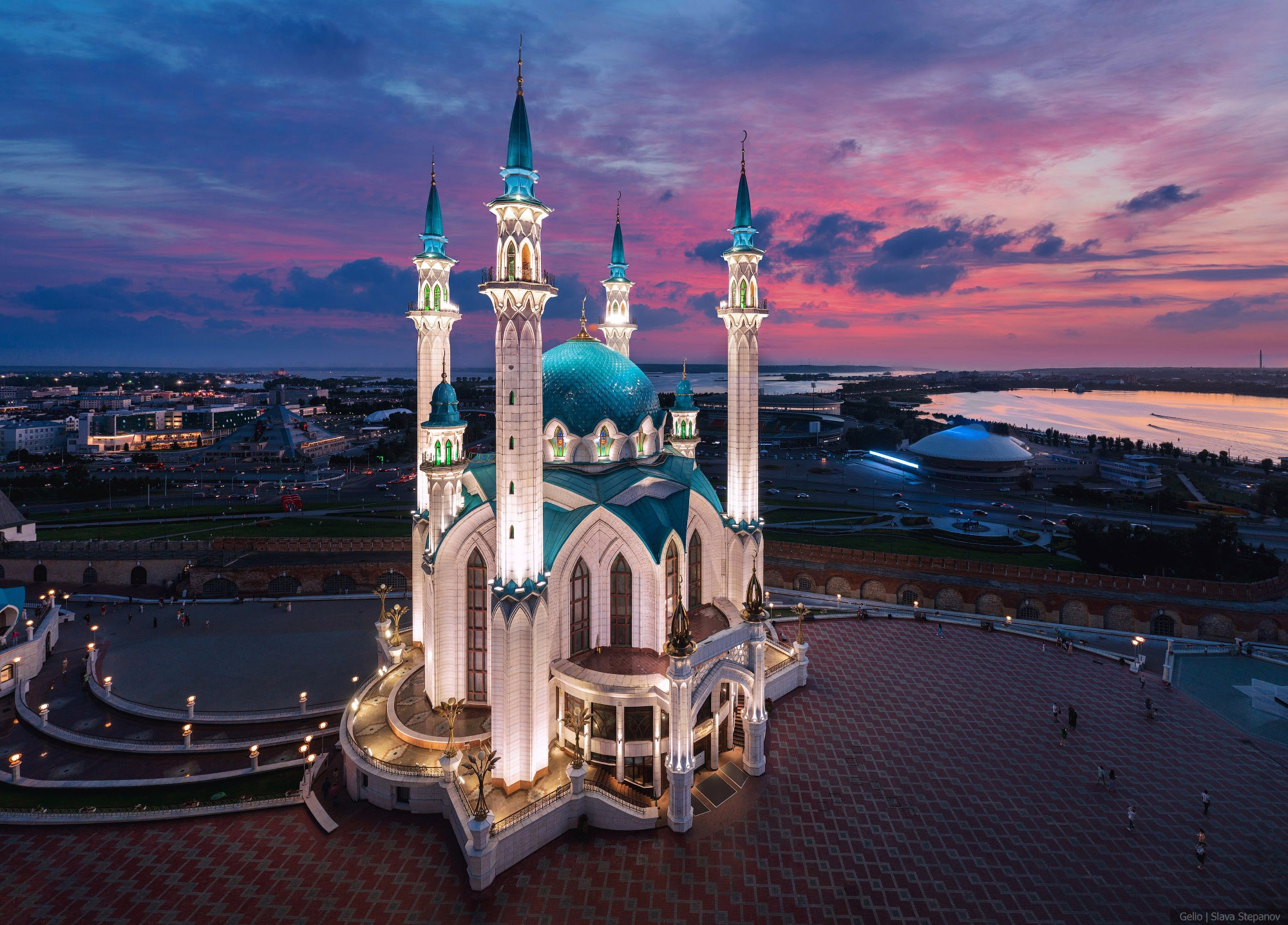 Казань кул-шариф кремль с высоты