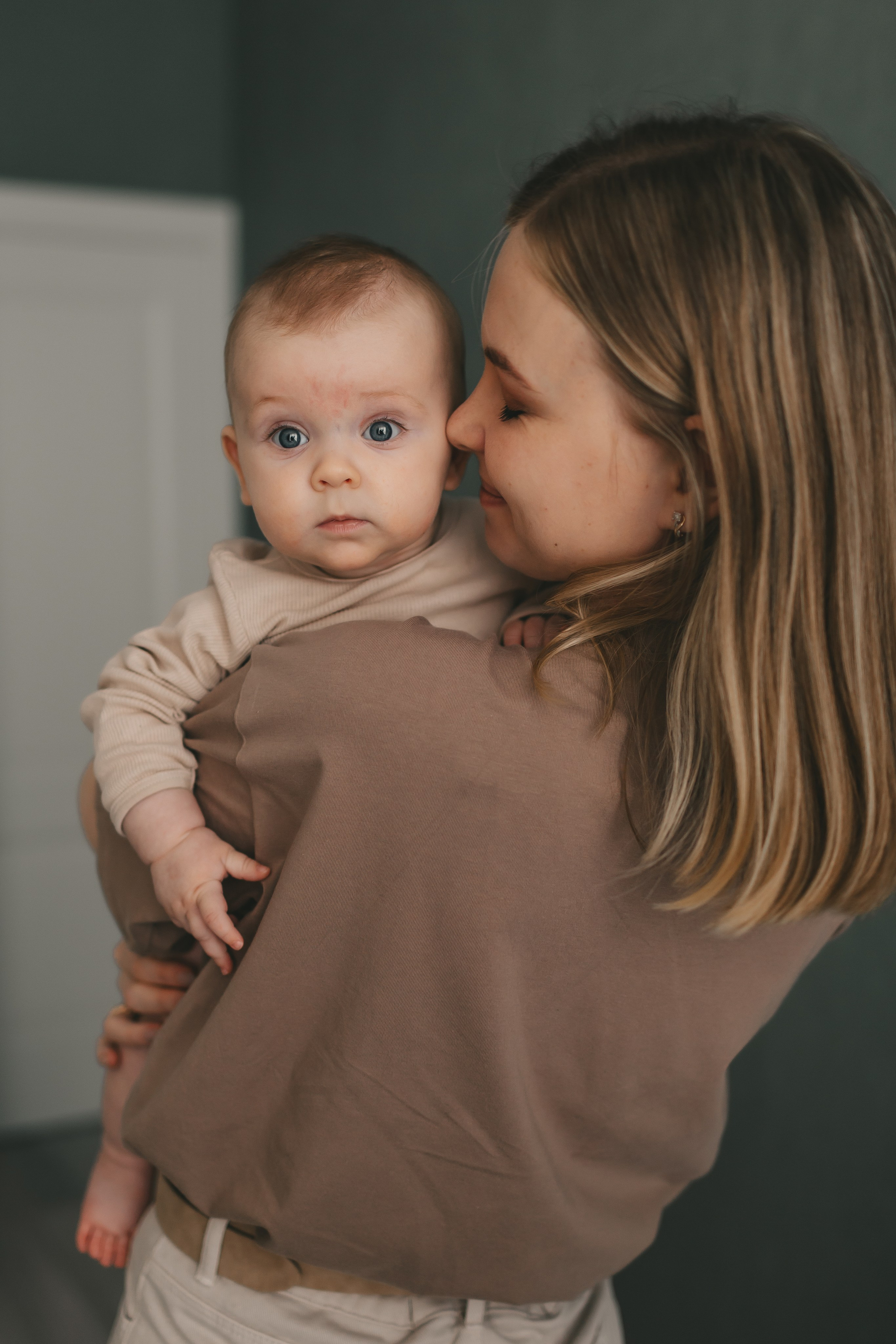 Женя, Юля и Вероника (домашняя фотосессия). Семейный и детский фотограф и видеограф в Москве, Дрокина Наталья