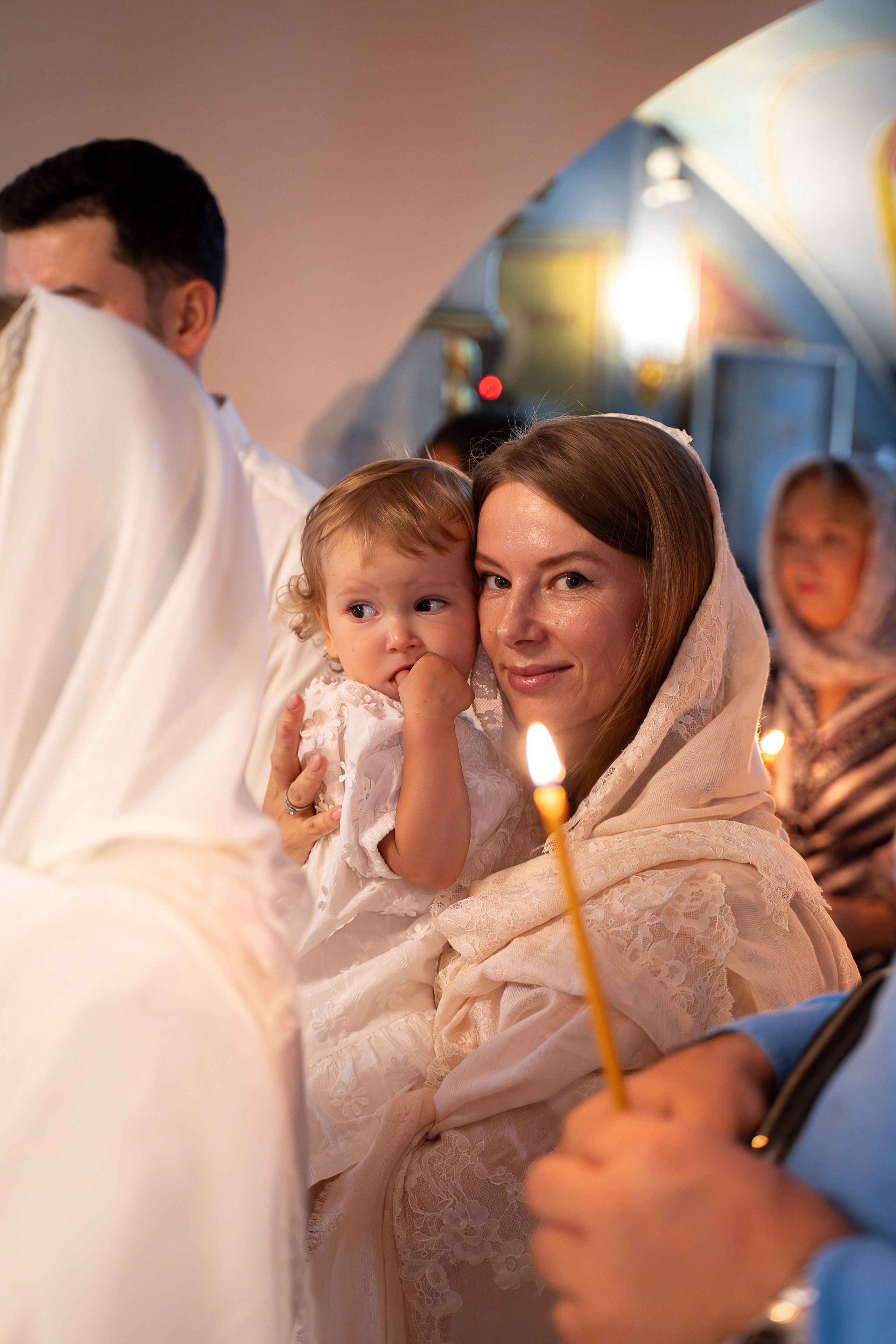Крещение Эммы. Фотограф на роды Москва Ольга Летучева