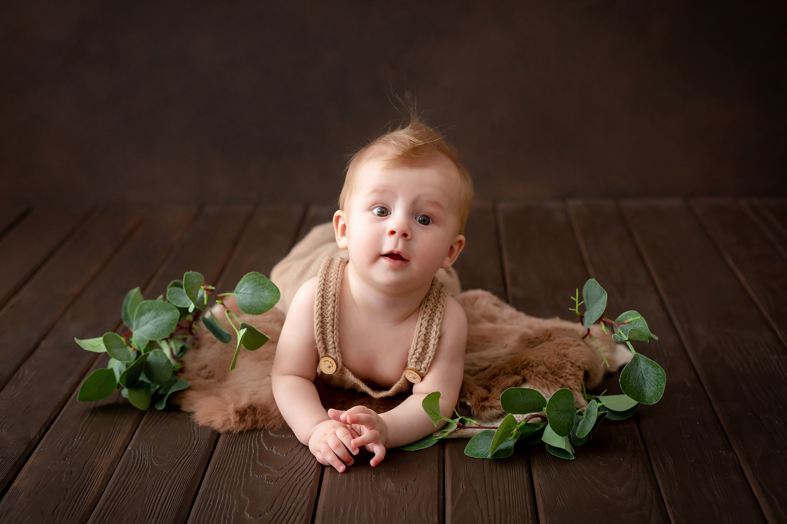 Малыши до года. Фотограф новорожденных в Тюмени