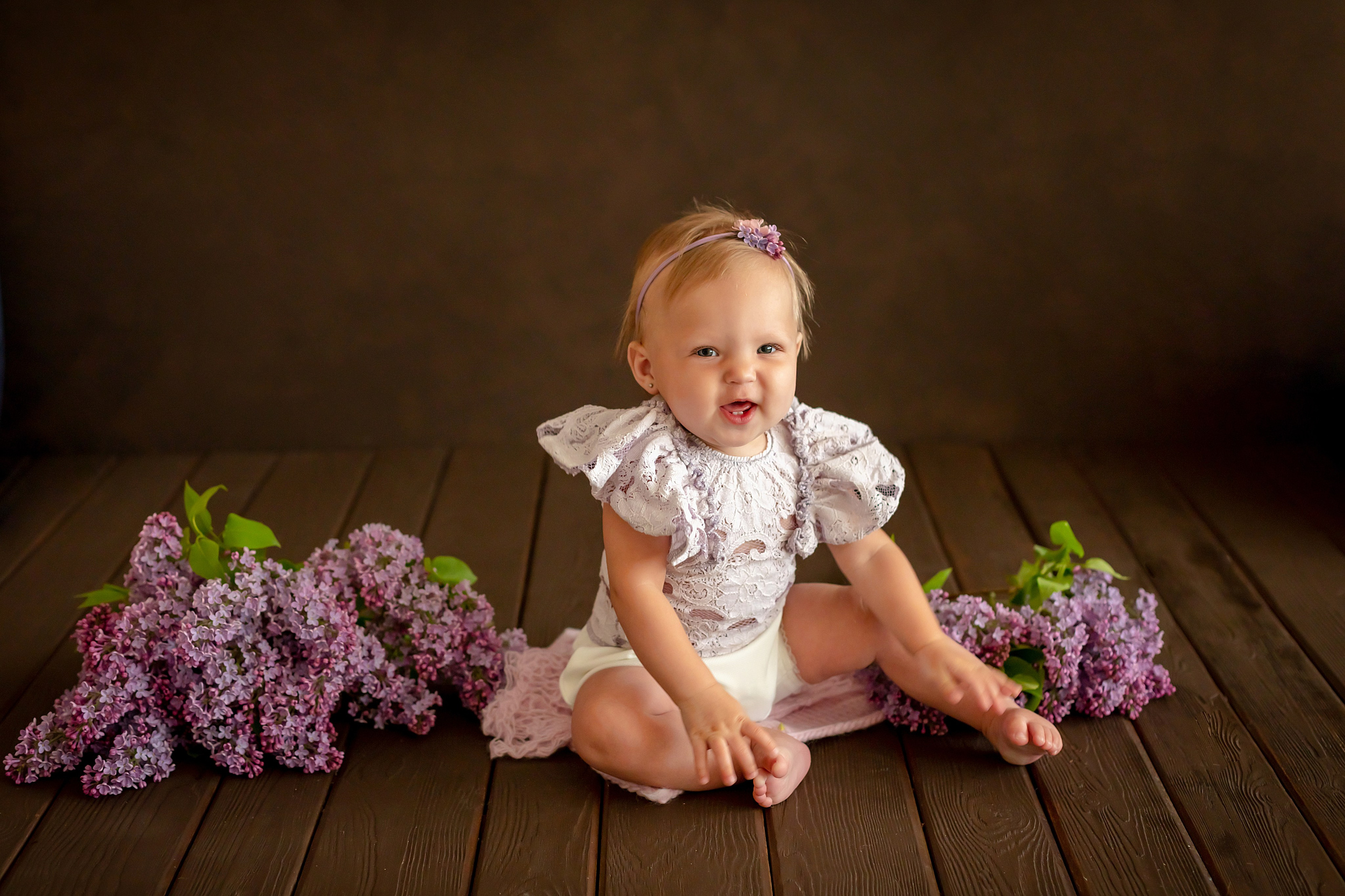 Малыши до года. Фотограф новорожденных в Тюмени