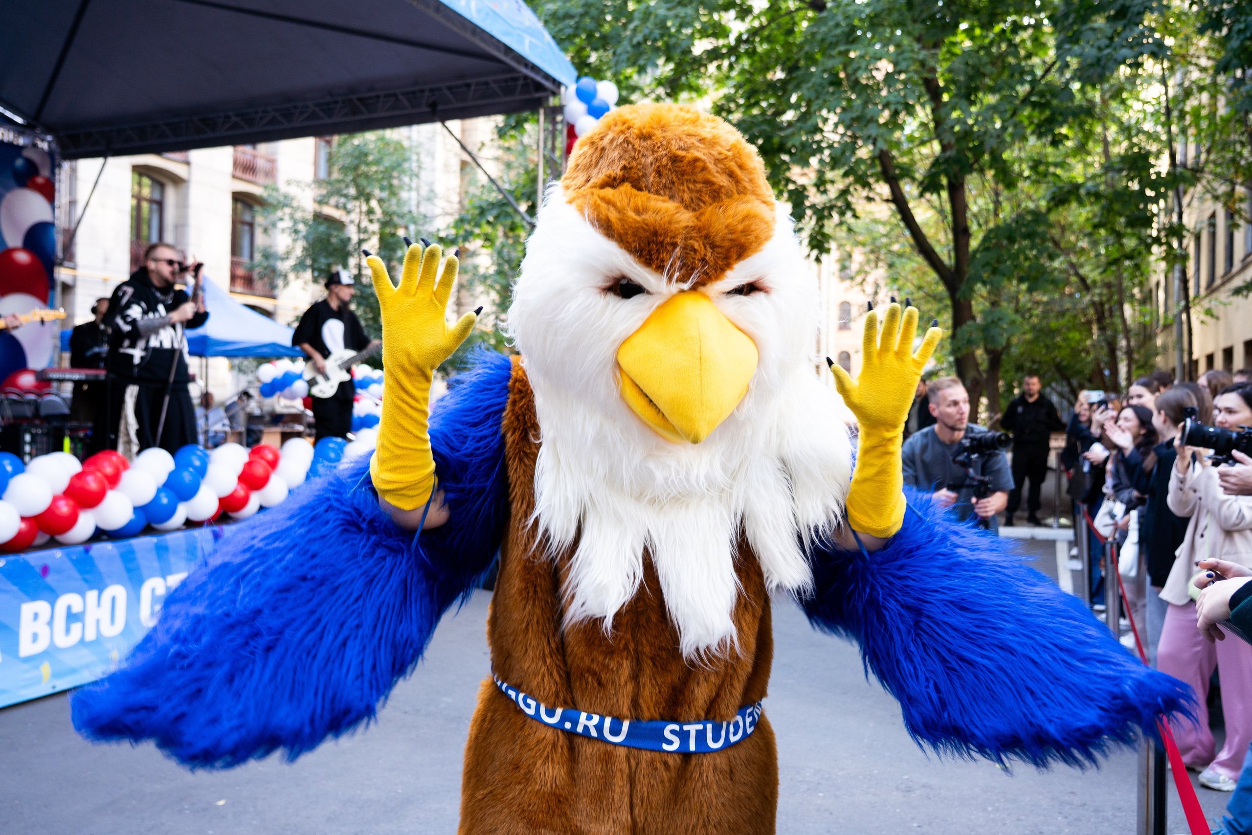 Посвящение в студенты в РГГУ