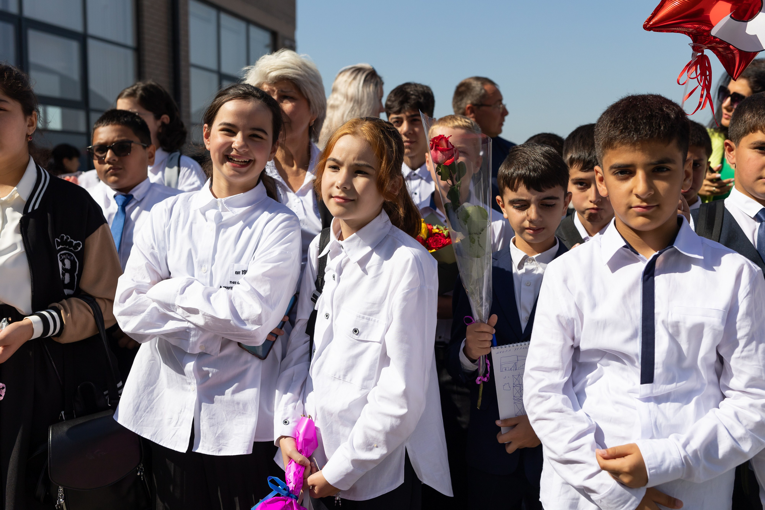 Линейка 1 сентября. Профессиональный Фотограф в Москве Андрей Славнов