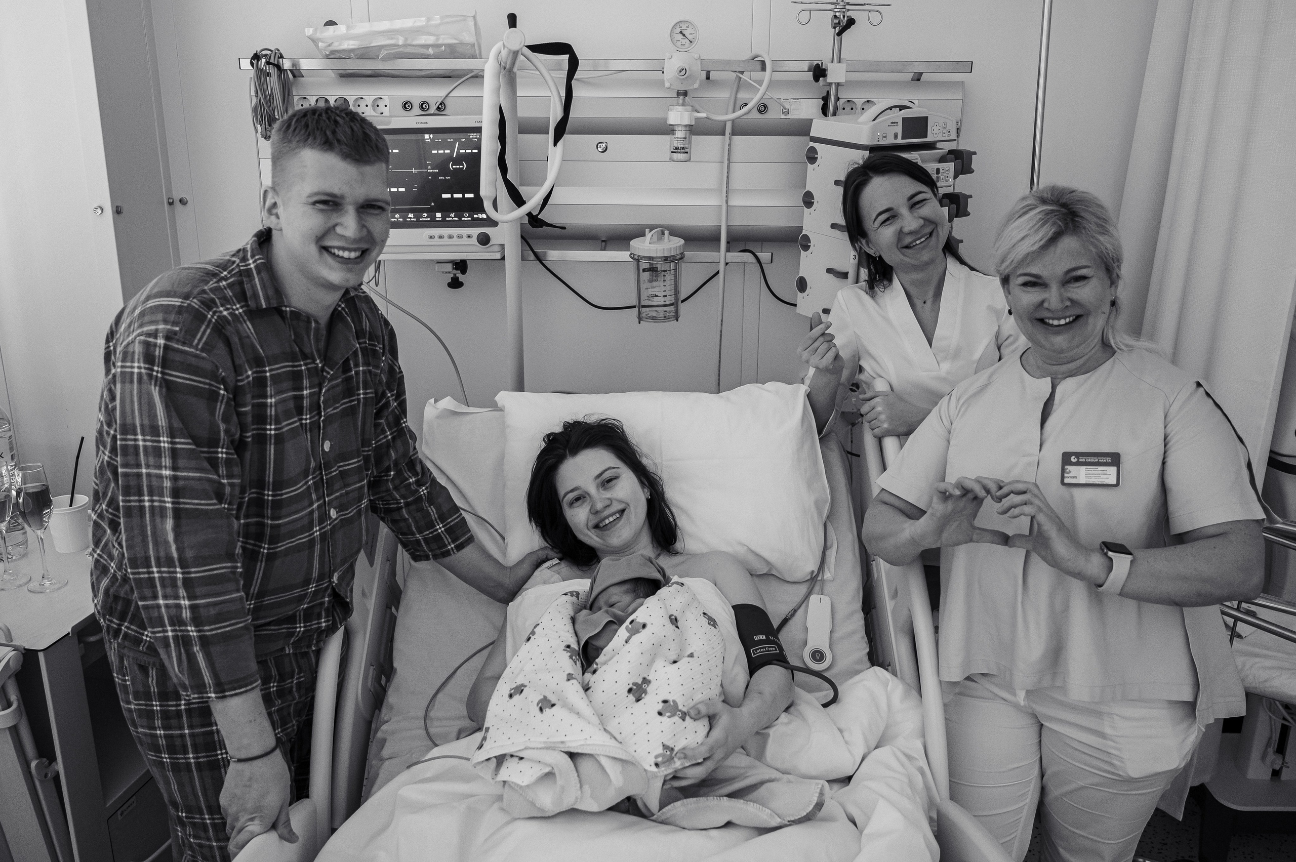 Иван родился в МД Лахта / Ивченкова Е.Н. / Старостина А. Фотограф на роды СПБ Юлия Герасимова