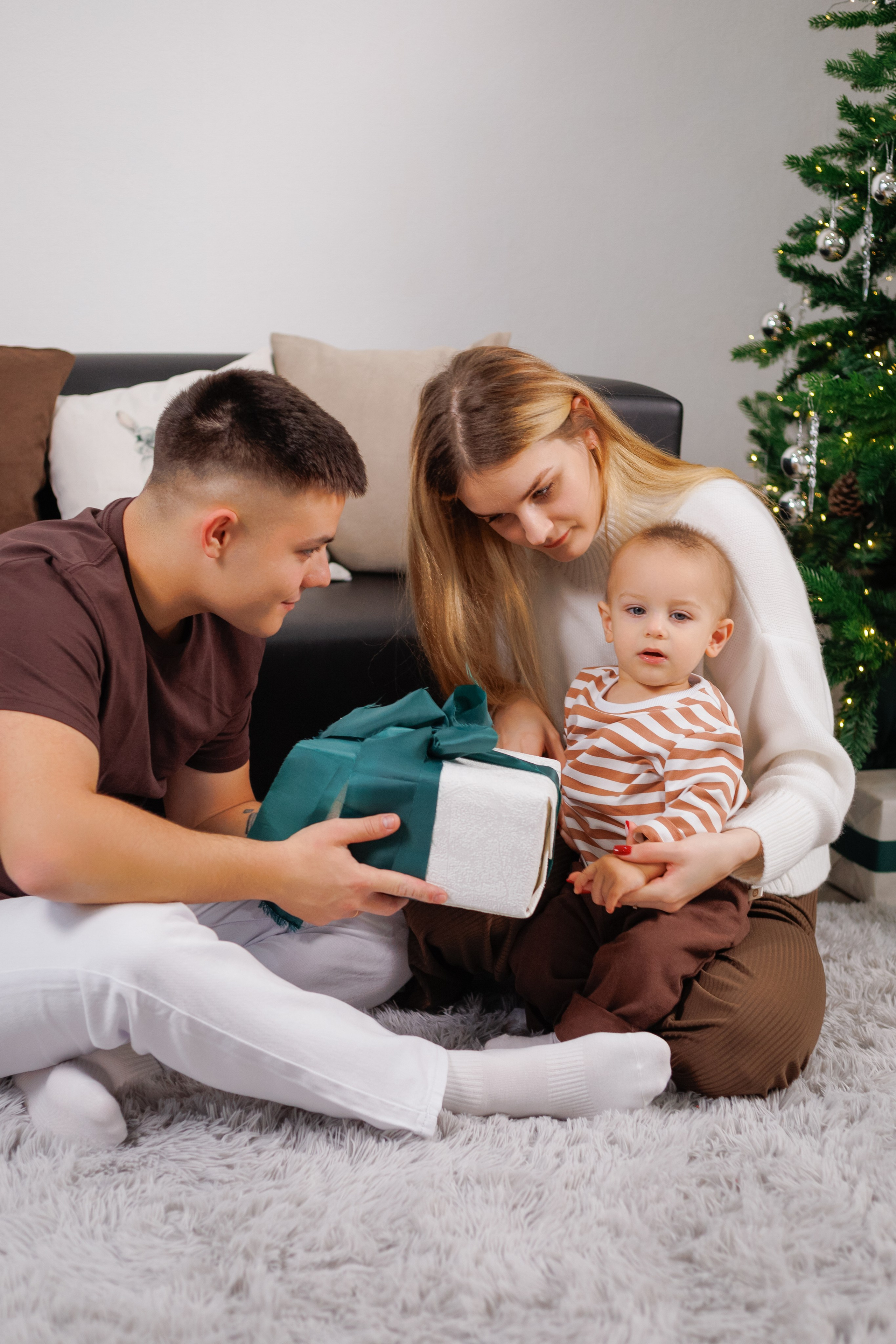 Новогодняя семейная. Семейный и творческий фотограф ст. Каневская| г. Краснодар | Мария Шарафан
