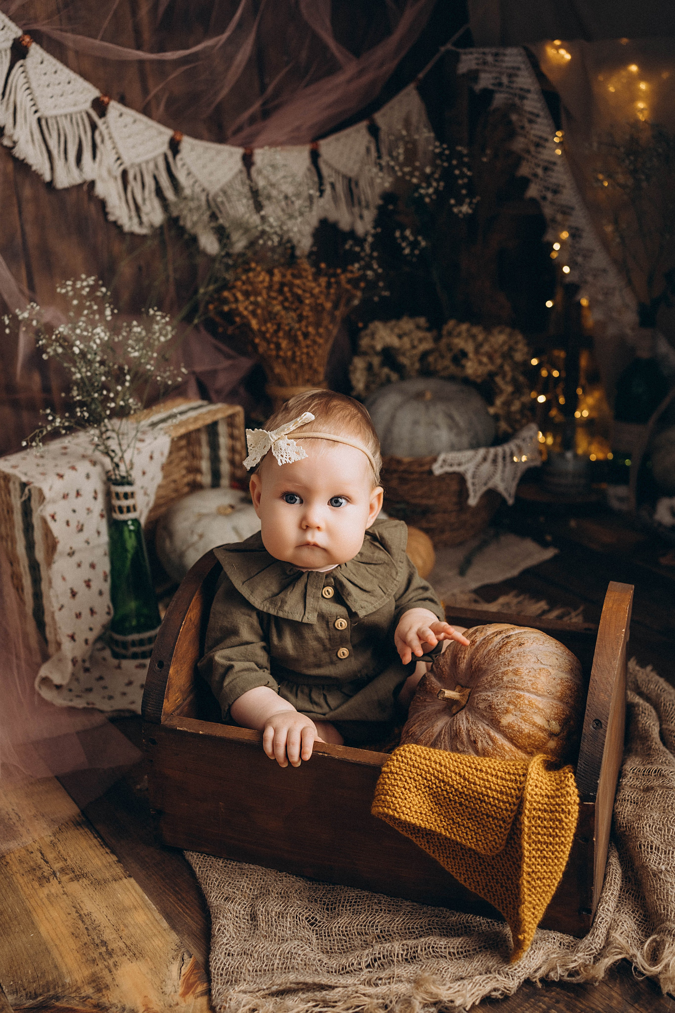 Тыквенный фотопроект. Семейный и детский фотограф новорожденных Ульяновск