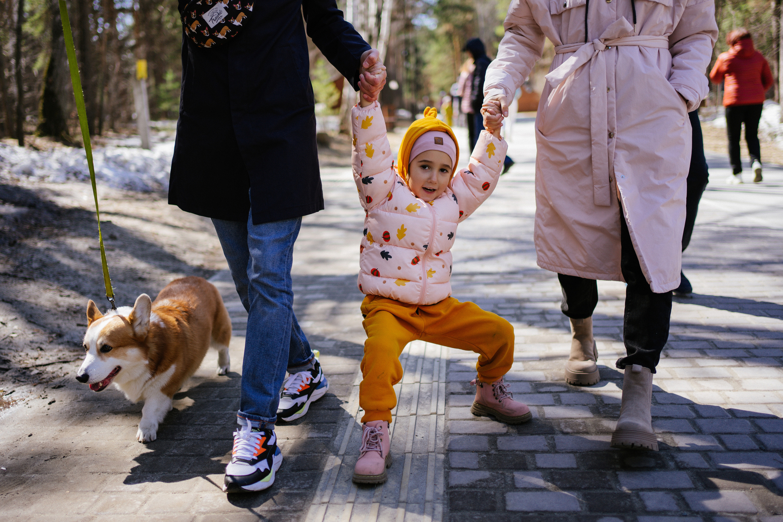 Алена, Антон, Софа и Перси. Семейный и детский фотограф в Новосибирске Эвелина Лангеман