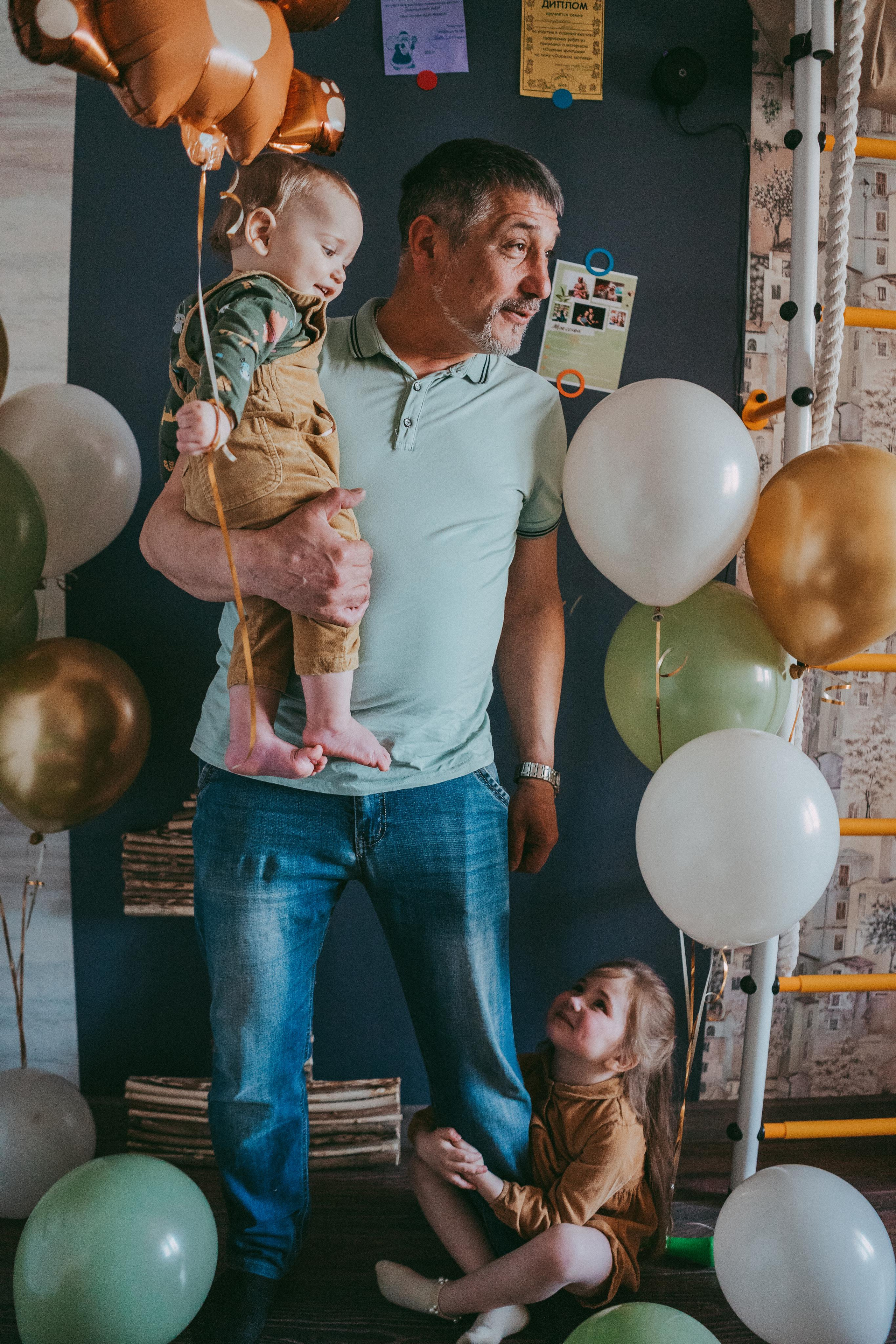 Мише 1 годик. Семейный и детский фотограф в Новосибирске Эвелина Лангеман