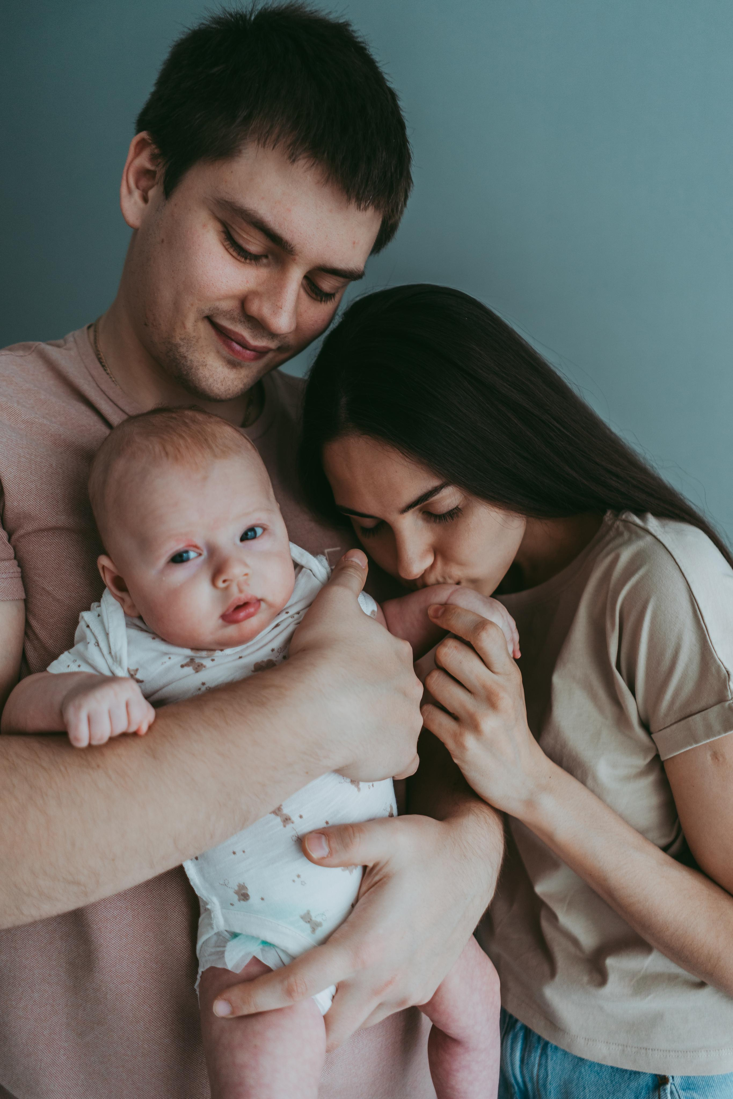 Амина, Илья и Амалия. Семейный и детский фотограф в Новосибирске Эвелина Лангеман