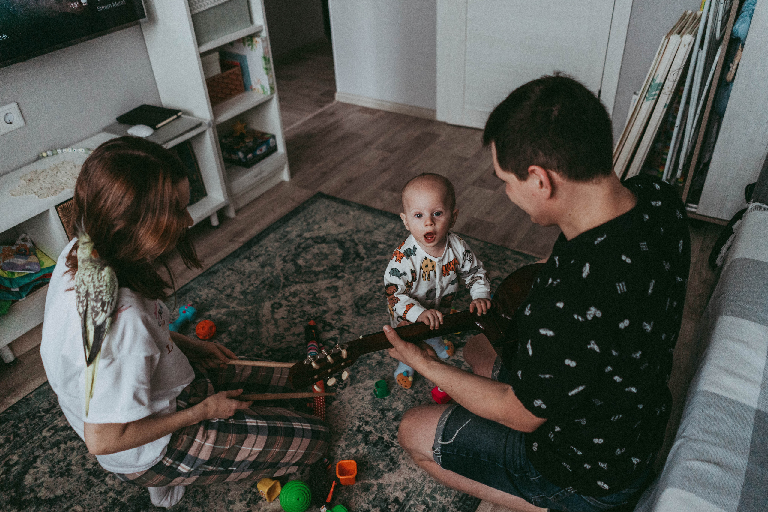 Настя, Женя и Слава. Семейный и детский фотограф в Новосибирске Эвелина Лангеман