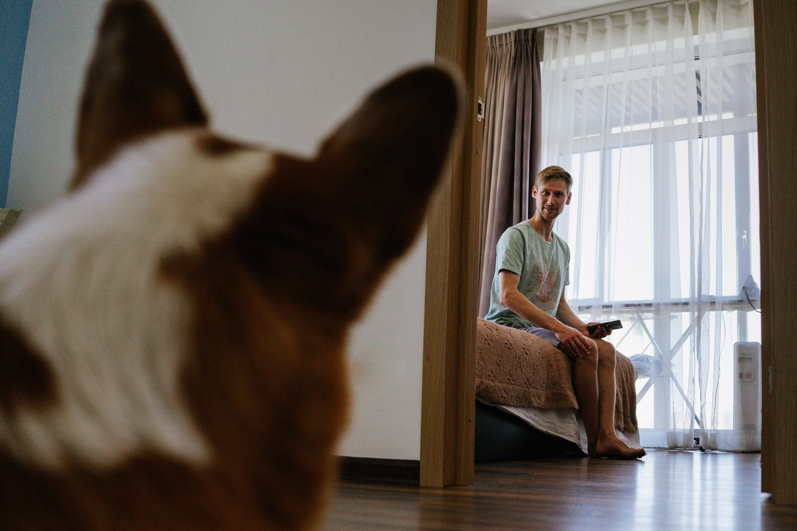 Алена, Антон, Софа и Перси. Семейный и детский фотограф в Новосибирске Эвелина Лангеман