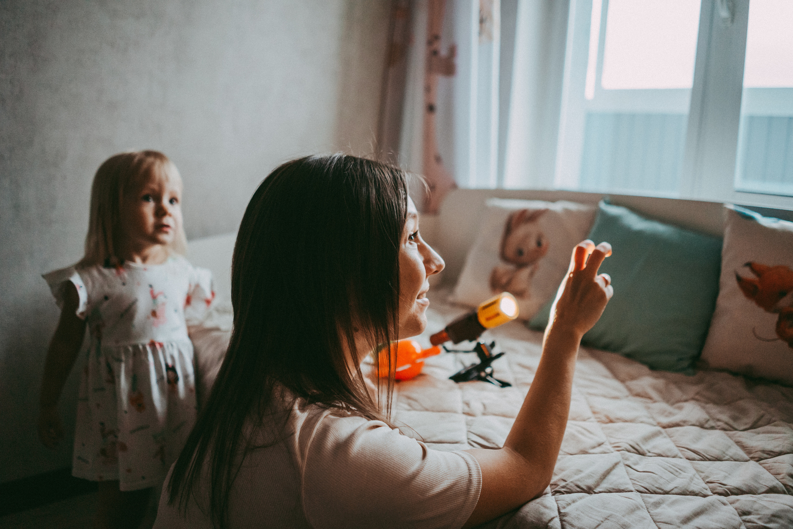 Лена, Саша и Кристина. Семейный и детский фотограф в Новосибирске Эвелина Лангеман