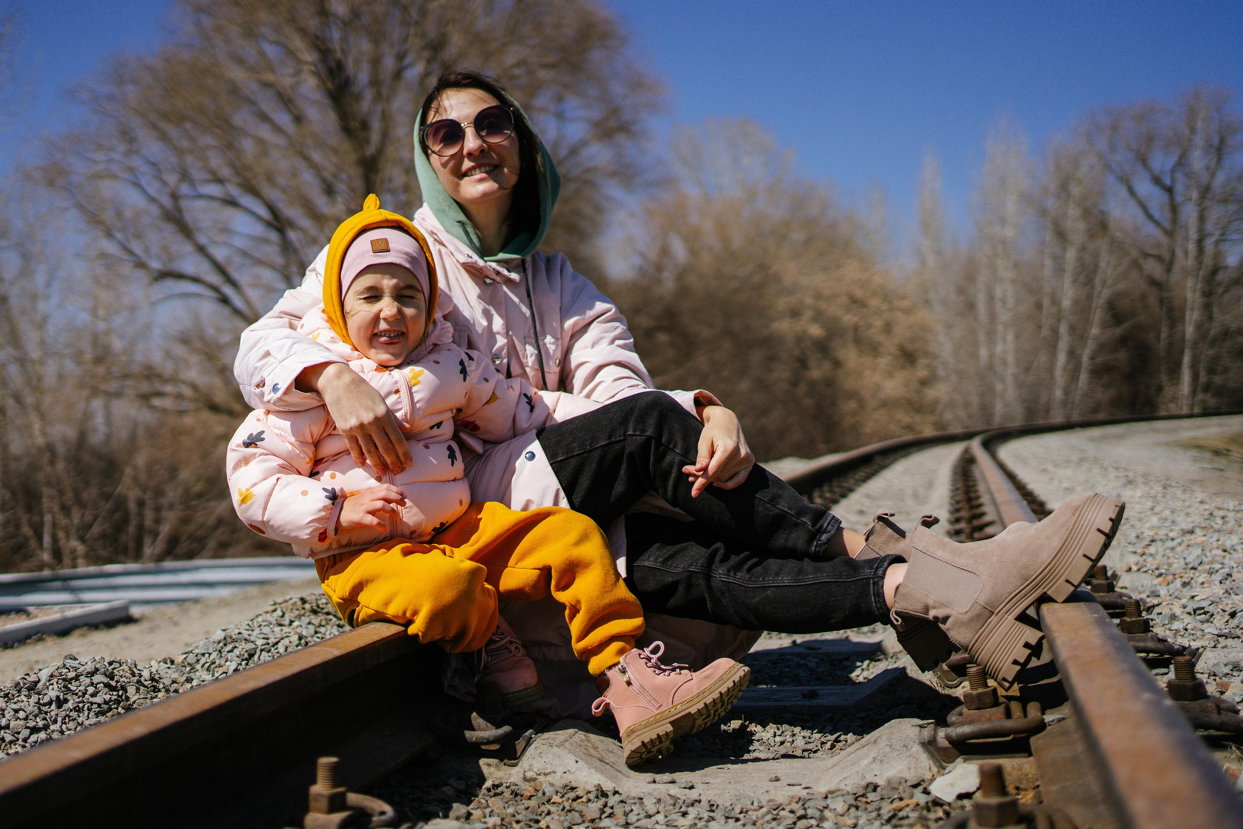 Алена, Антон, Софа и Перси. Семейный и детский фотограф в Новосибирске Эвелина Лангеман