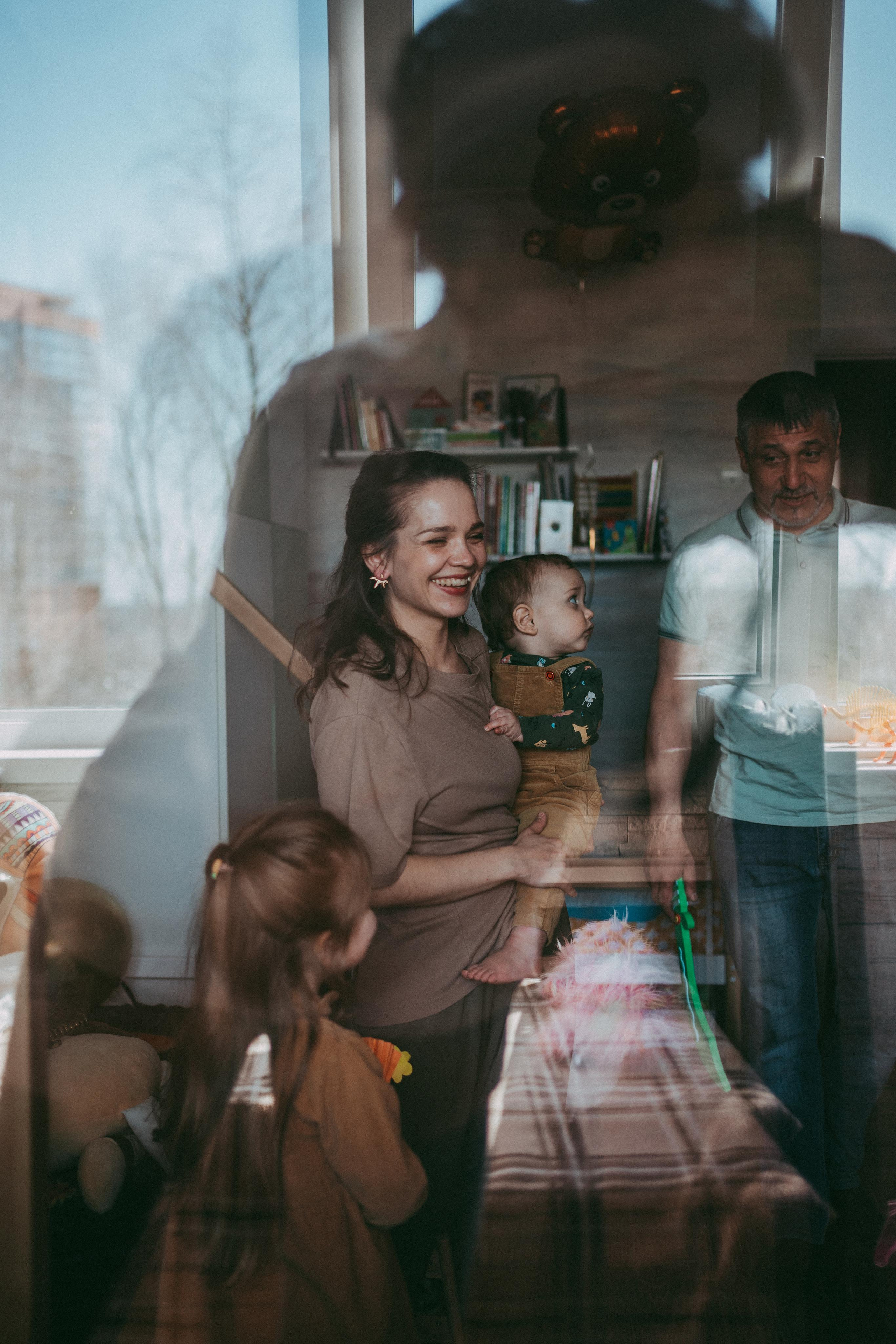 Мише 1 годик. Семейный и детский фотограф в Новосибирске Эвелина Лангеман