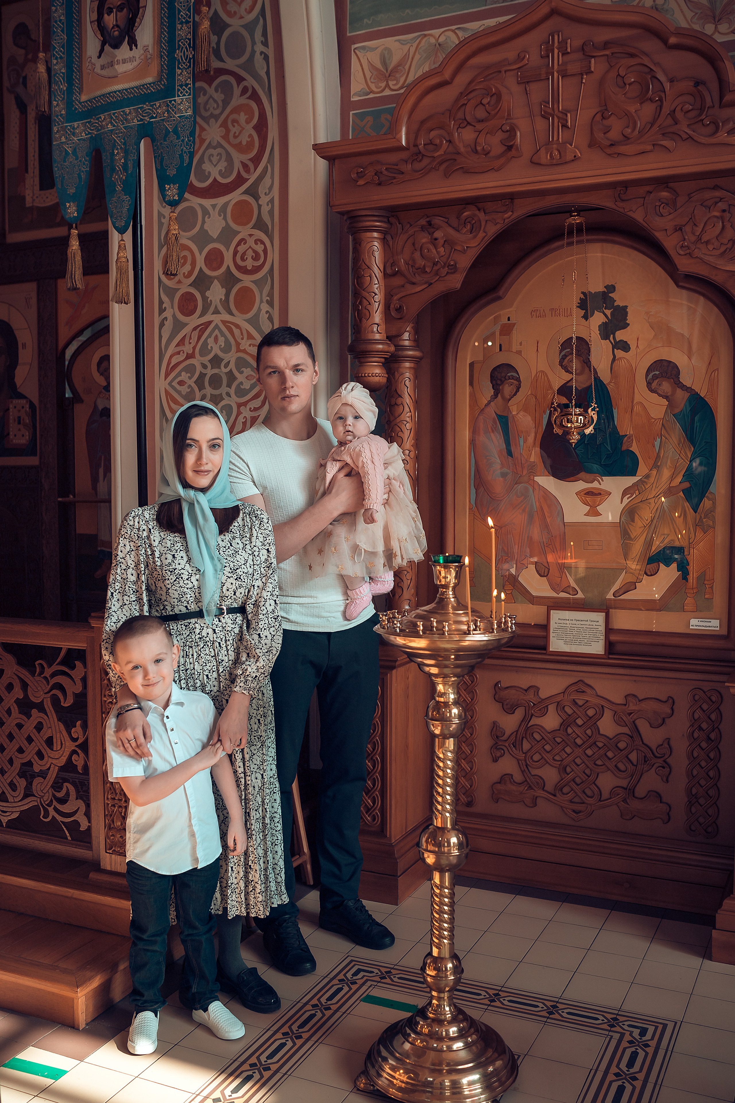 Таинство Крещения Анечки. Фотограф на Крещение и Венчание в Красноярске Рамазанова Юлия