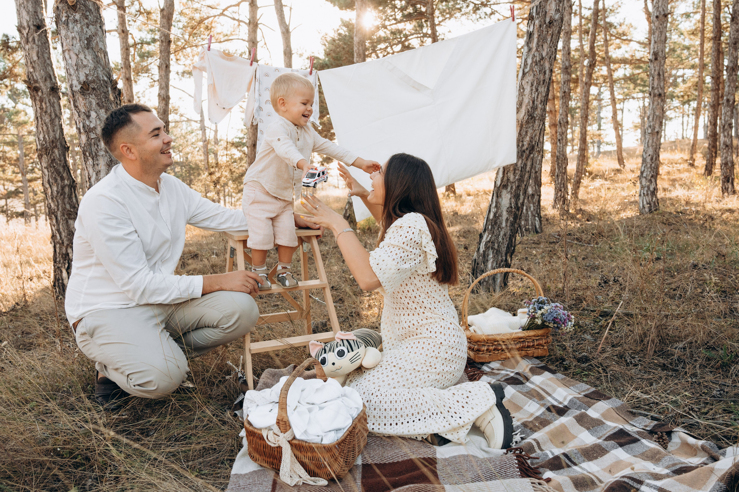 Пикник на природе | Семейная съемка. Портретный свадебный фотограф Крым | Евгения Щитенко